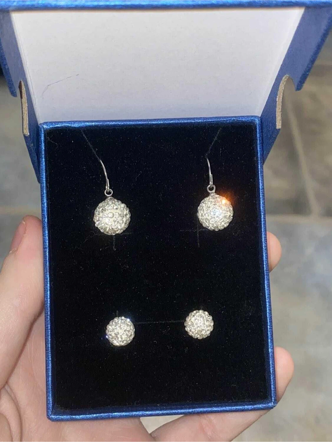 Silver Earring Set