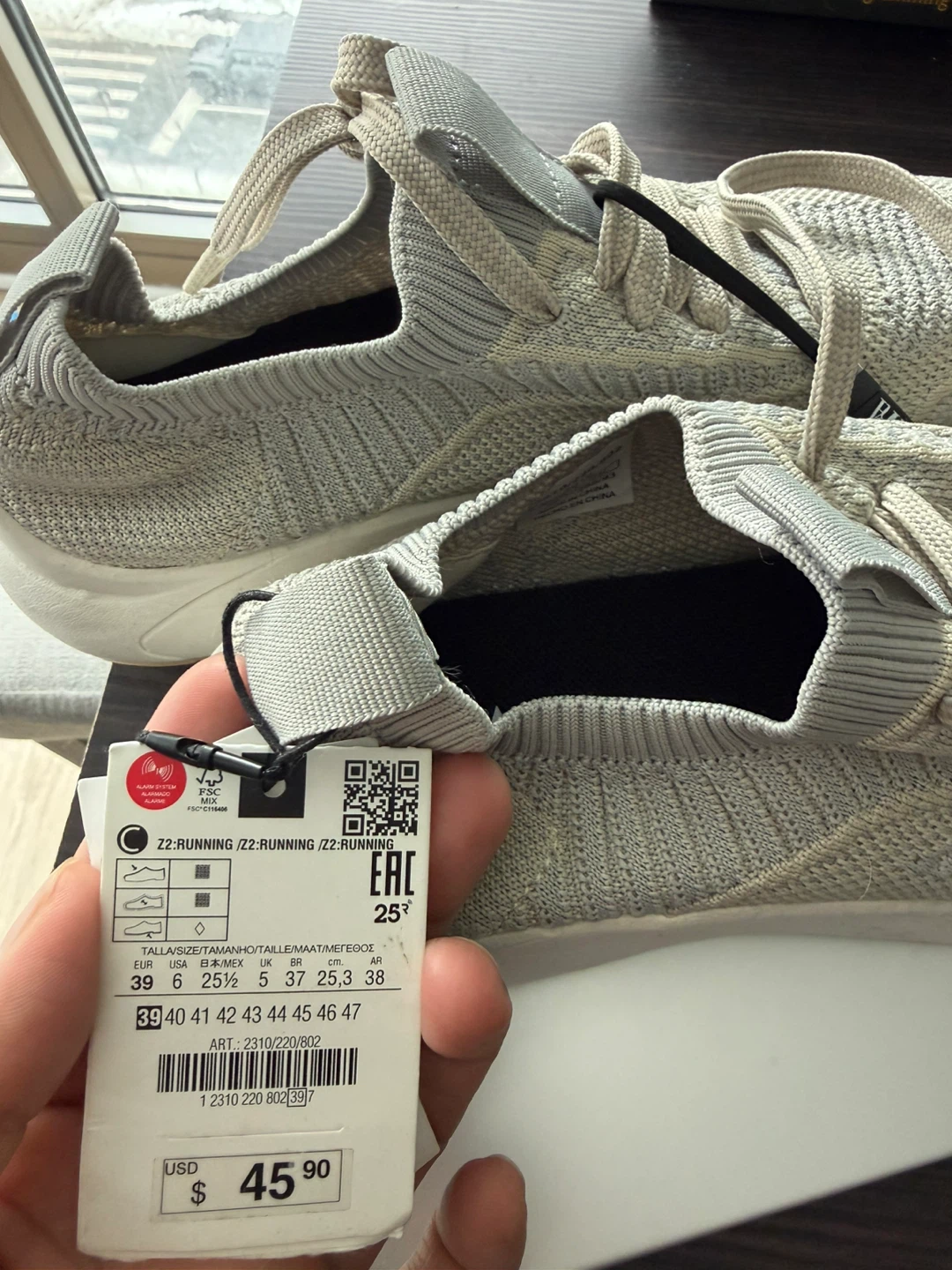 Mens ZARA Running Sneakers size 39 - photo 3