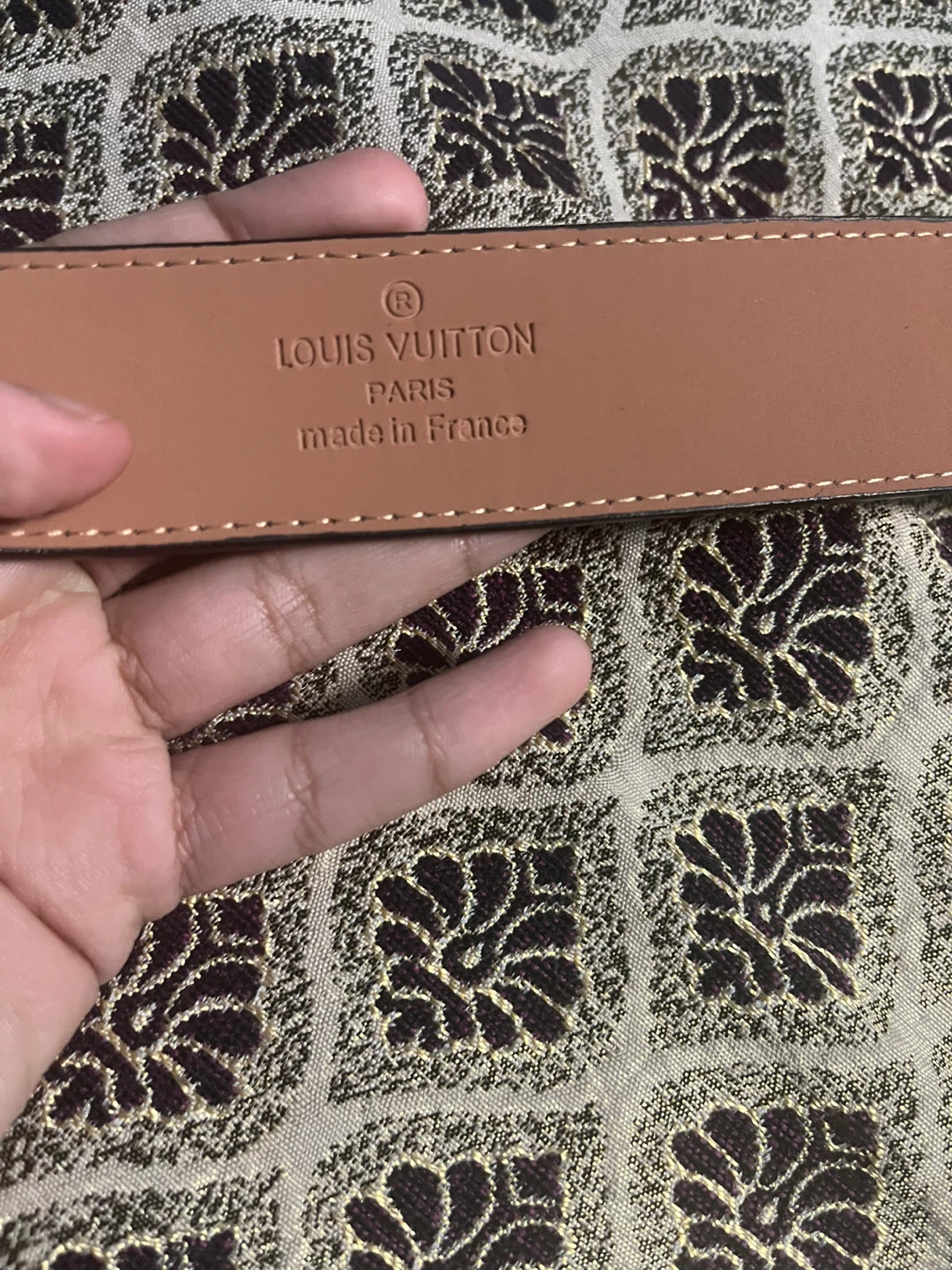 Louis Vuitton Damier Azur Canvas Belt - 100 cm - photo 3