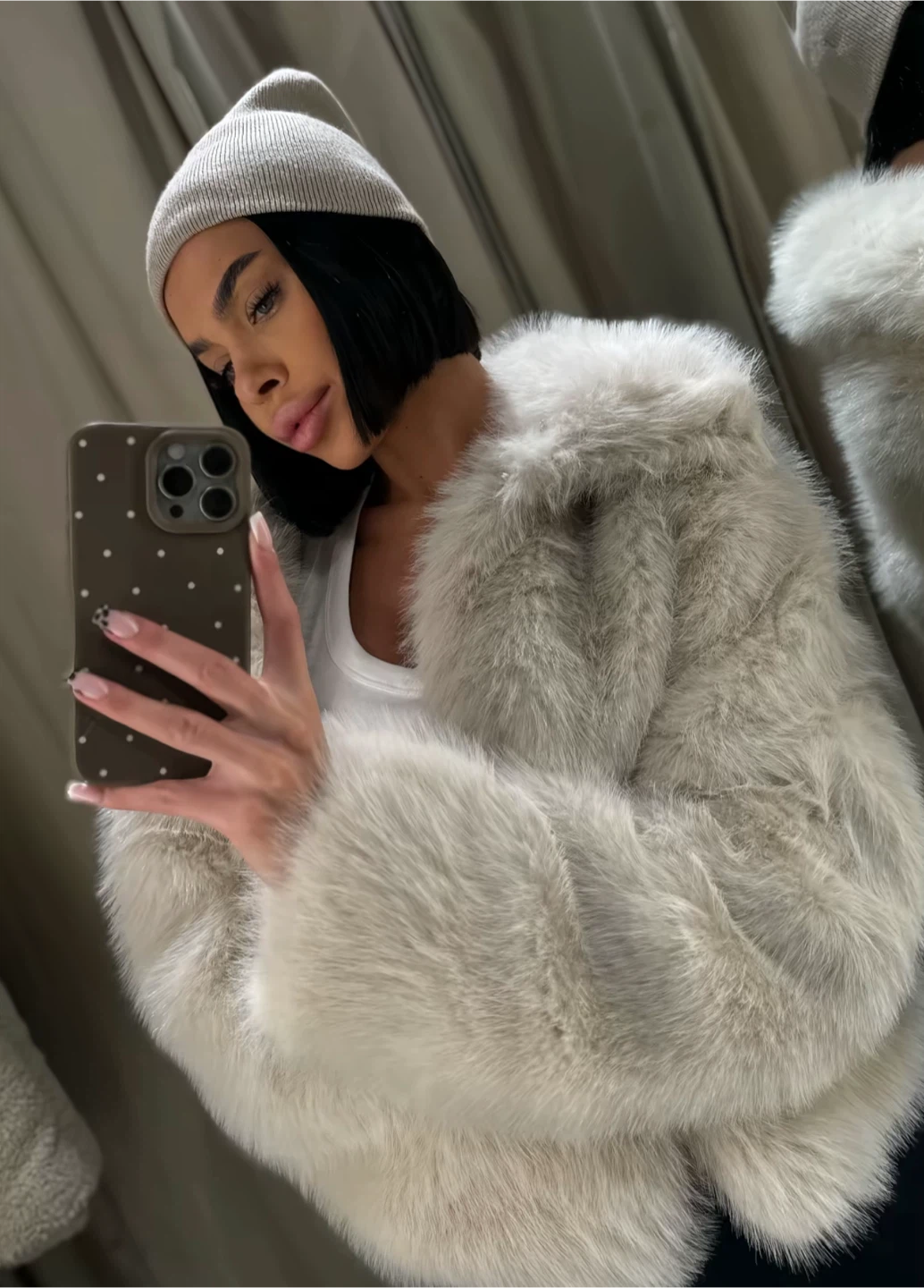 Zara Faux Fur Jacket