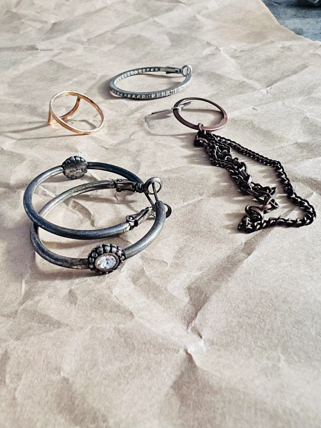 Assorted Earrings and Ring lot