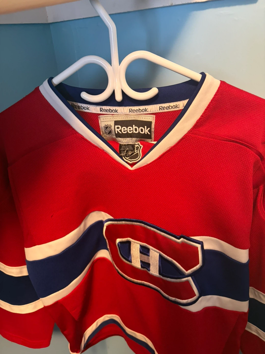 Reebok Montreal Canadiens Hockey Jersey - Youth L/XL - photo 3