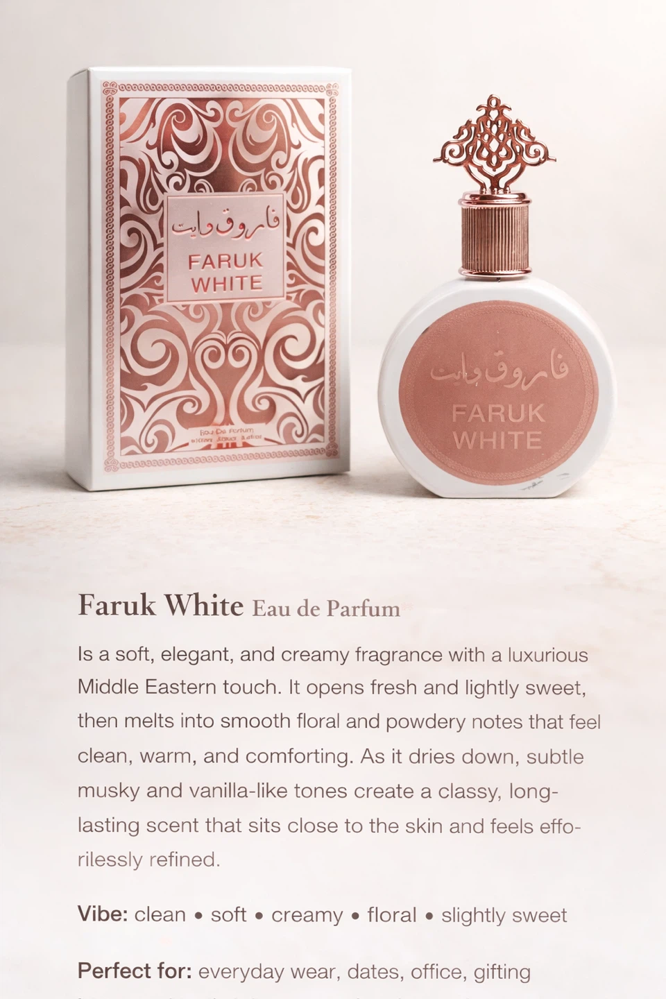 Faruk White Eau de Parfum