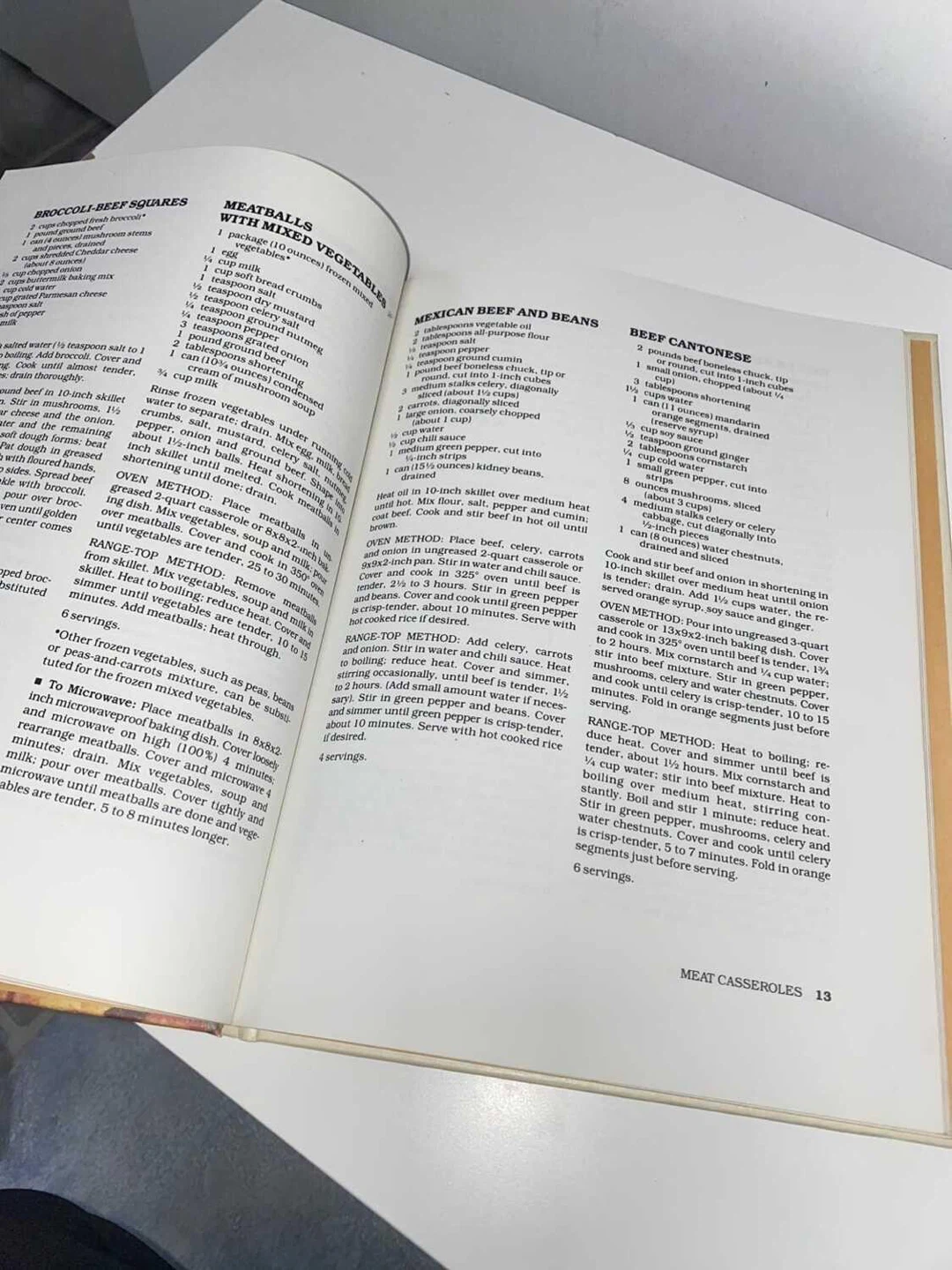 Betty Crocker's Casserole cookbook - photo 3
