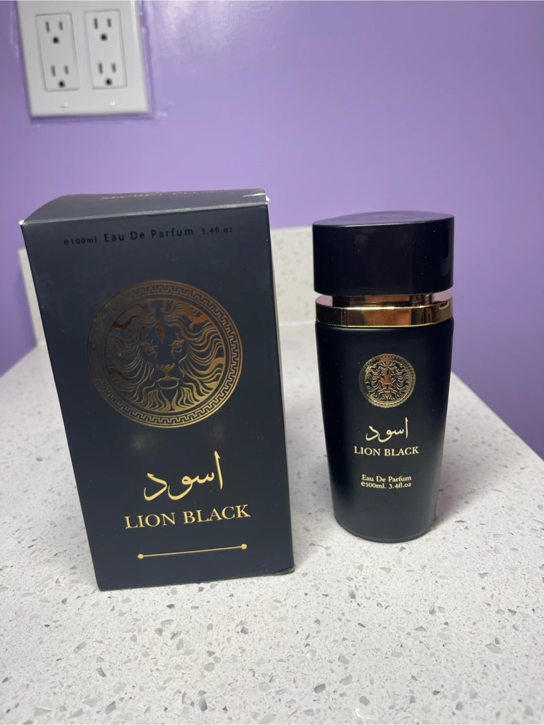 Lion Black Eau De Parfum 100ml 3.4 Fl. Oz - photo 2