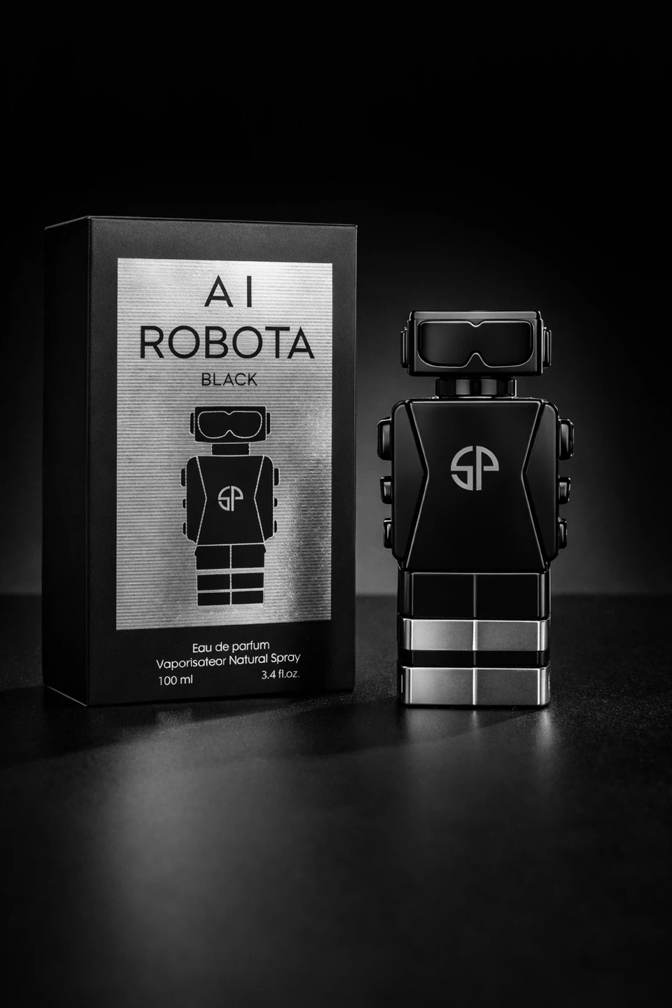 AI ROBOTA BLACK Eau de Parfum for Men - 100ml
