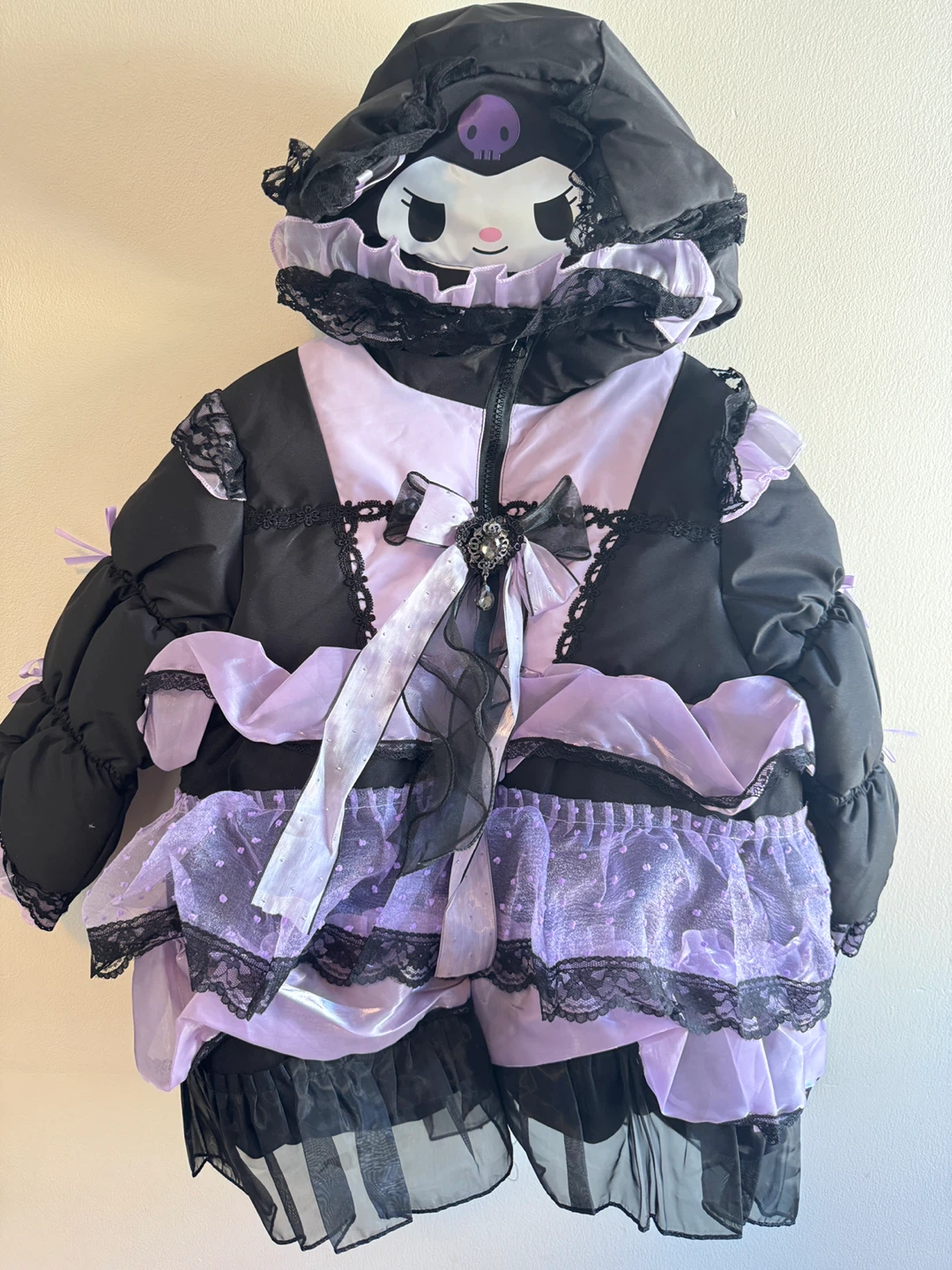 Kuromi Puffer Jacket Toddler size 5-6T