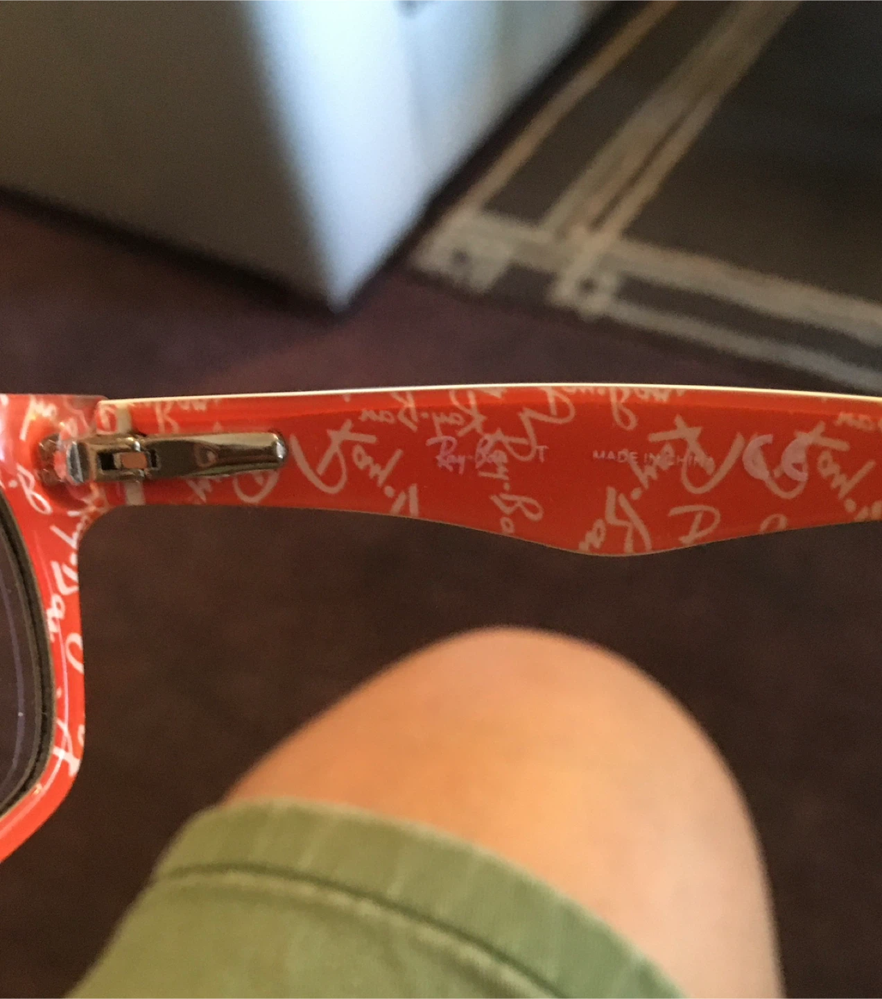 Ray-Ban Eyeglasses RB 6206 2479 54-18-145 Black/Orange - photo 4