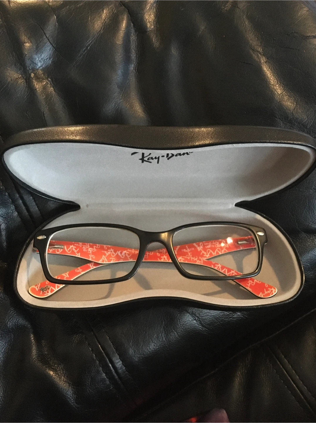 Ray-Ban Eyeglasses RB 6206 2479 54-18-145 Black/Orange