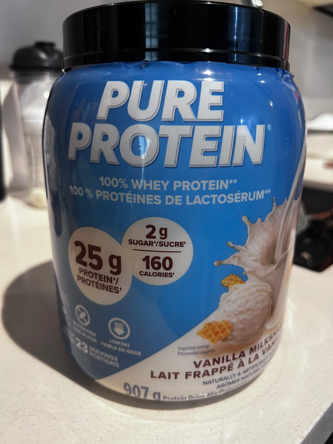 Pure Protein 100% Whey Protein Powder - Vanilla Milkshake - photo 2