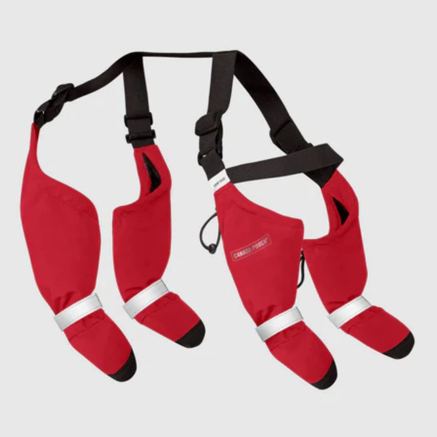 Canada Pooch Suspender Dog Boots Red Size 6 - photo 2