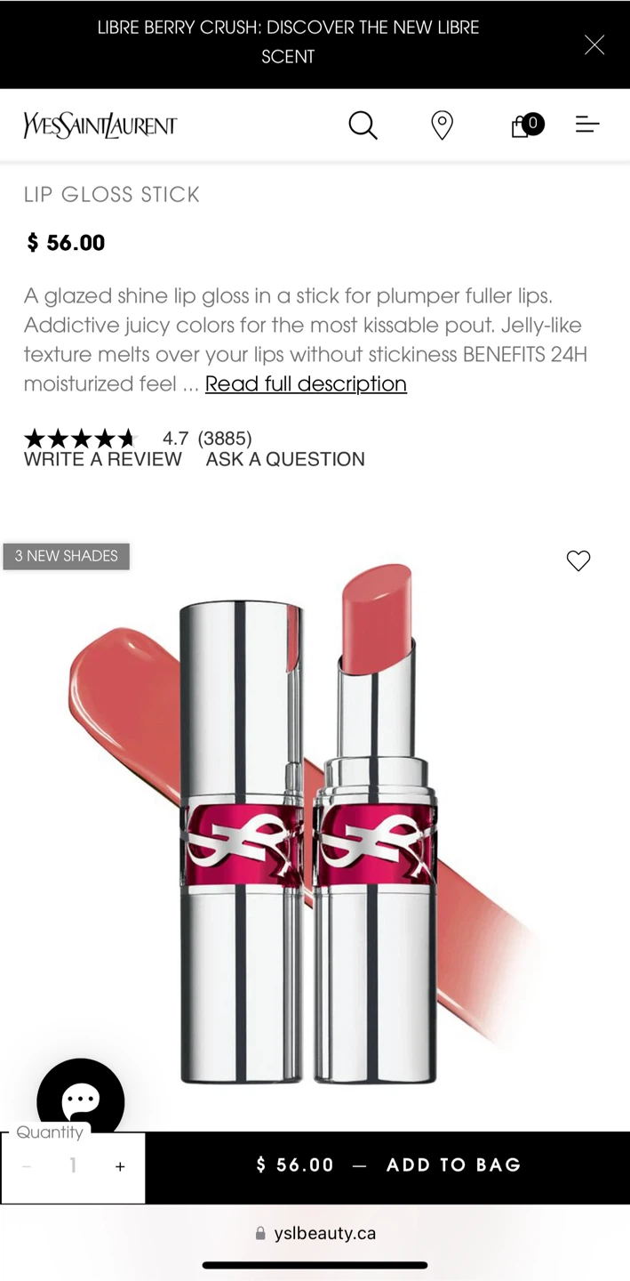 BOTH for 60 YSL Lip Gloss & Lipstick - photo 2