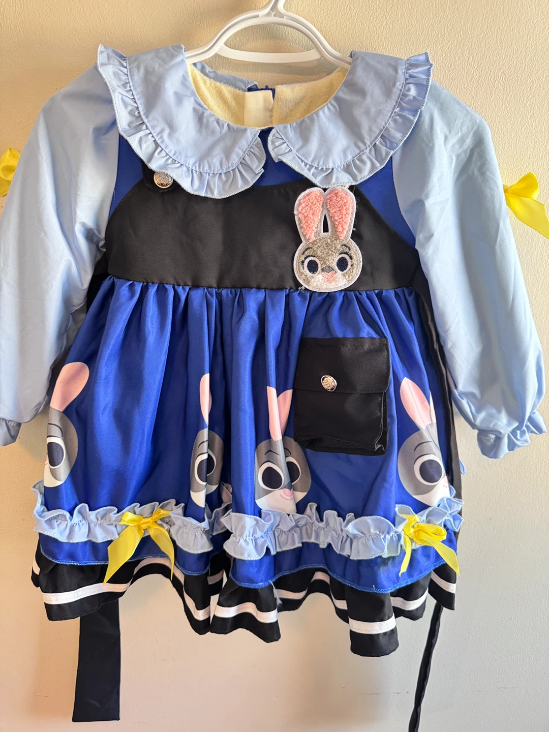 Zootopia Judy Hopps Inspired Dress Todder size 5-6T