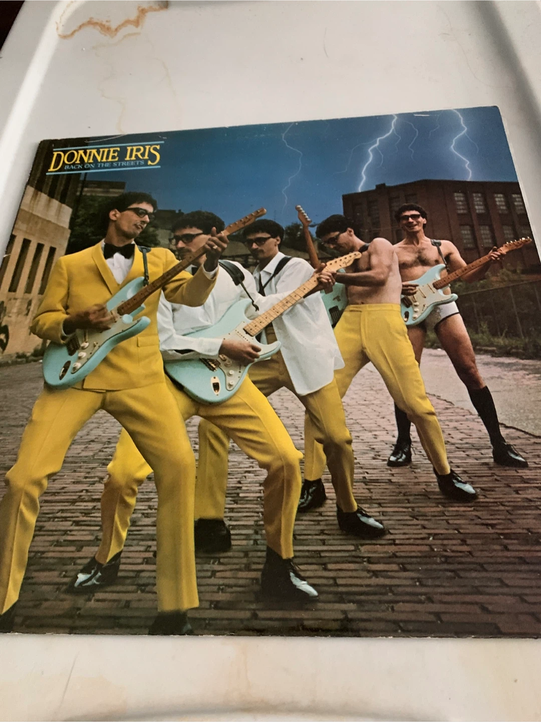 Donnie Iris Back on the Streets Vinyl Record🏆
