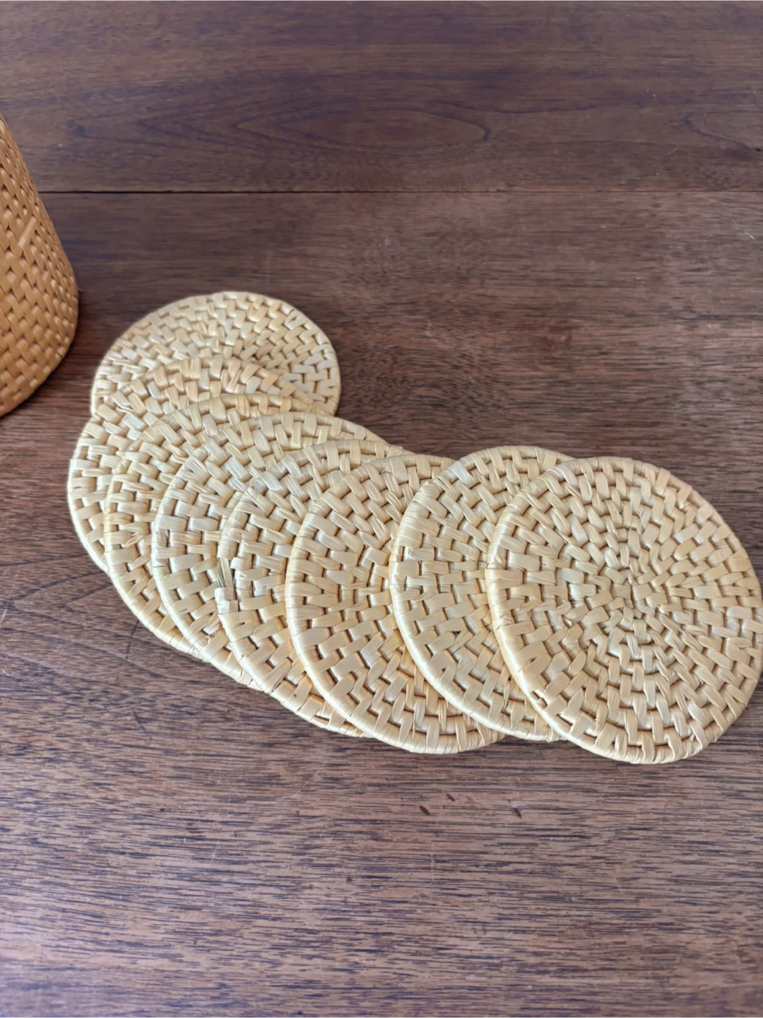 Woven Coaster Set of 8 - photo 2