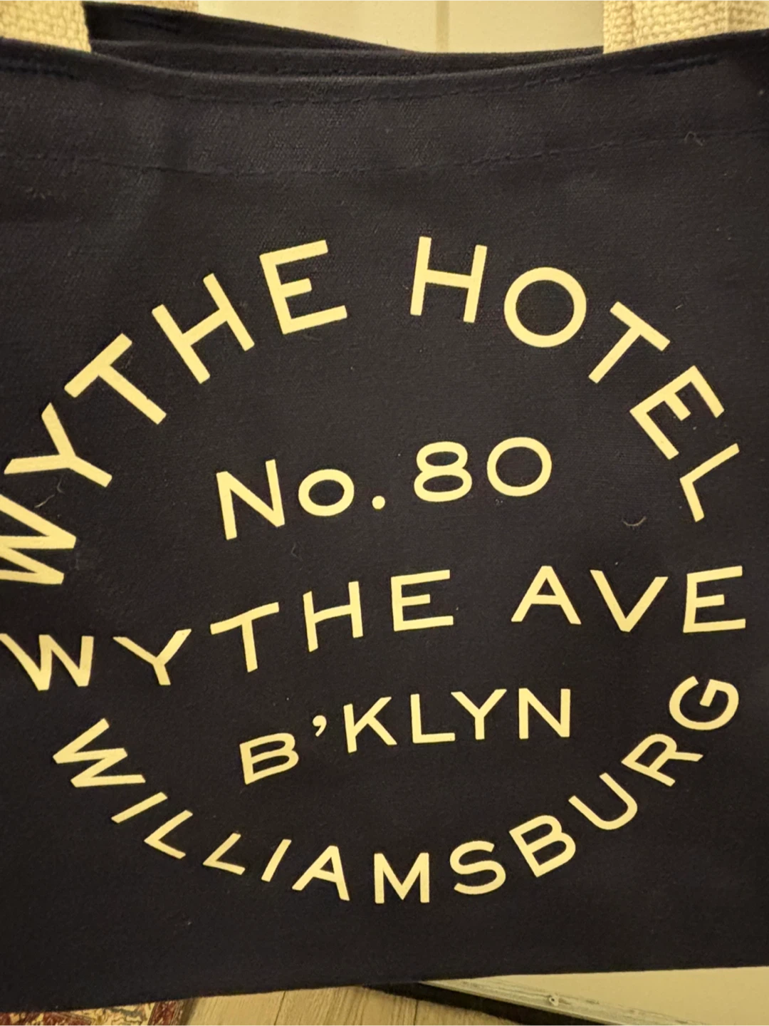 2 Wythe Hotel Williamsburg canvas Tote Bag - photo 3