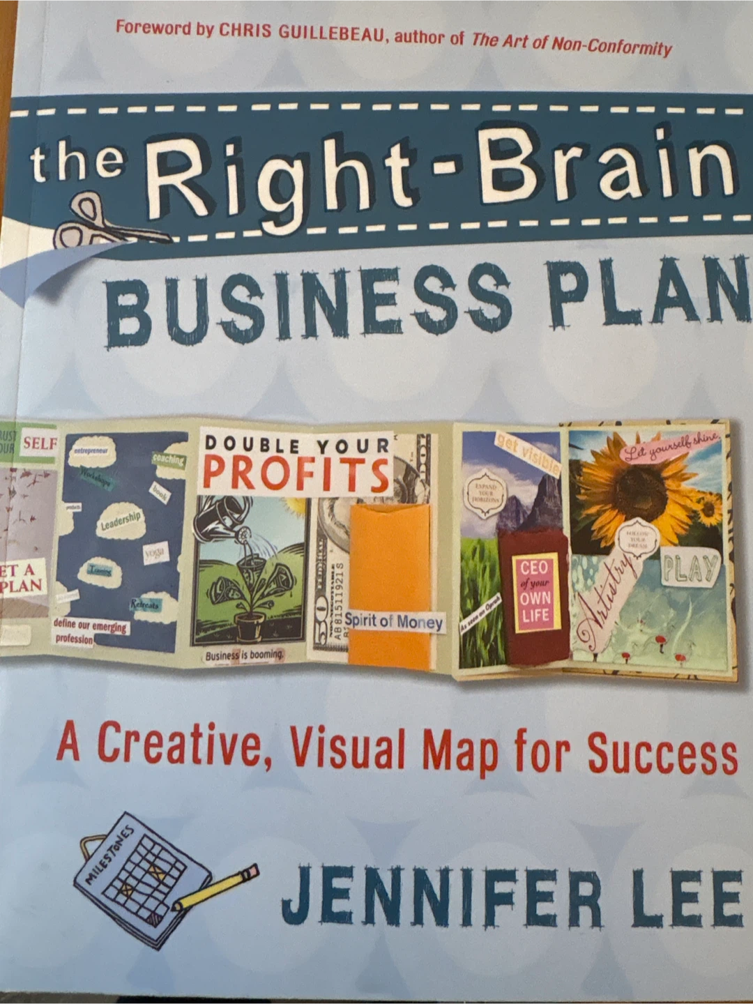 The Right-Brain Business Plan by Jennifer Lee Book