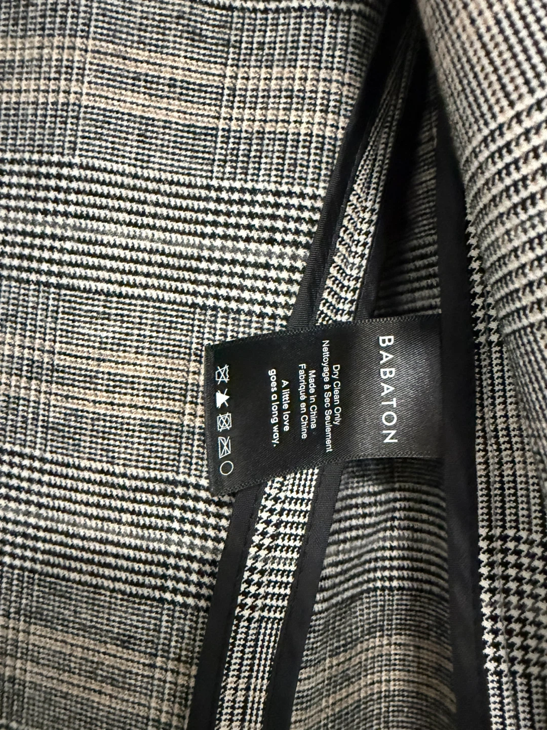 NWT Babaton Plaid Blazer Size 6 - photo 5