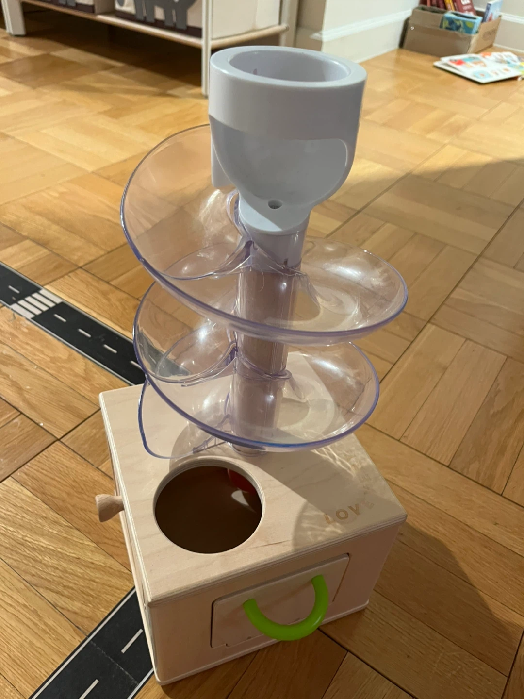 Lovevery Wooden Marble Run Toy