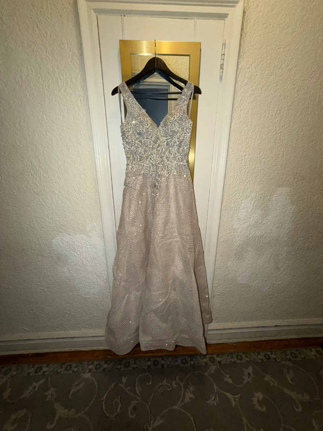 Sparkly Beaded Formal Gown
