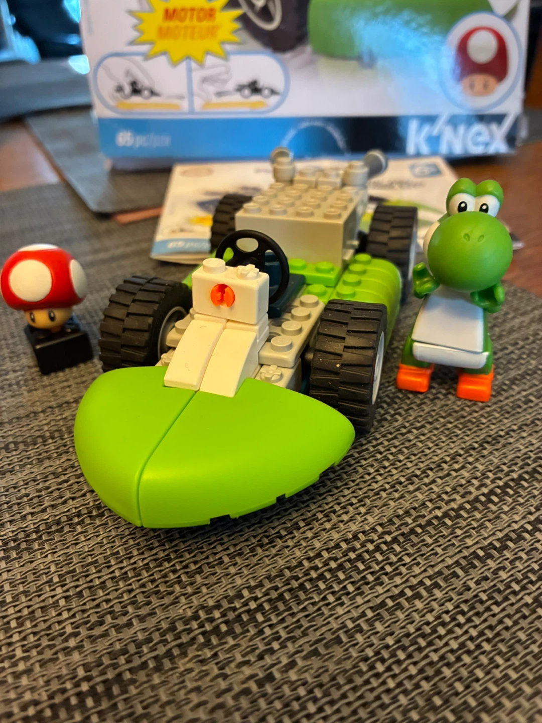 K'Nex Mario Kart Wii Yoshi Kart Building Set - photo 2