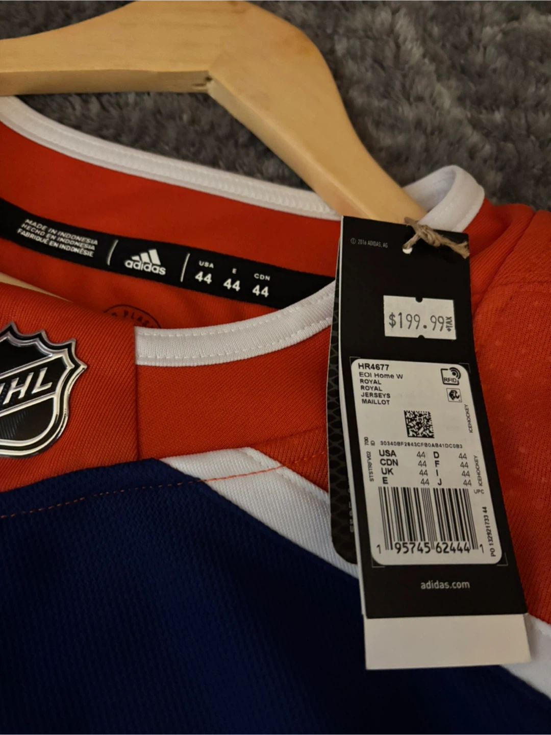 Brand New Oilers Jersey (With Tags) - photo 3