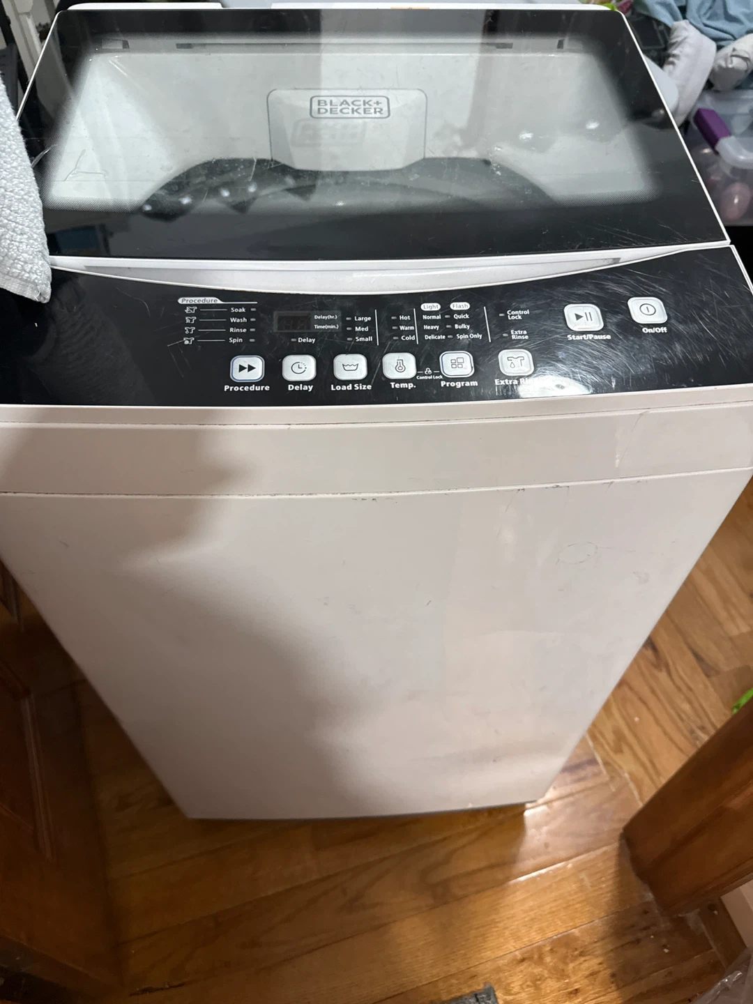 BLACK+DECKER 1.7 cu. ft. Portable Washer BPWM16W