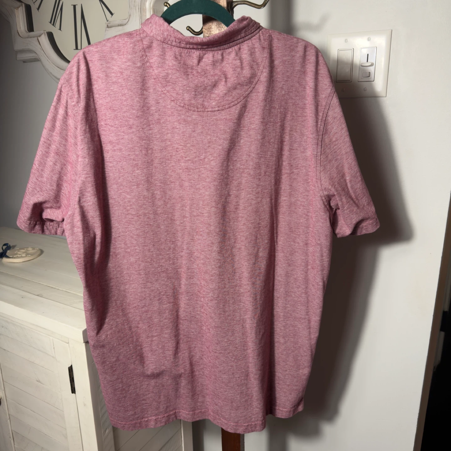 Weatherproof Vintage Polo Shirt - Red Heather - Size XL - photo 2