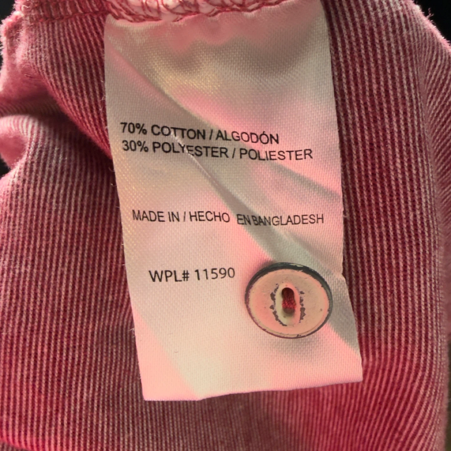 Weatherproof Vintage Polo Shirt - Red Heather - Size XL - photo 5