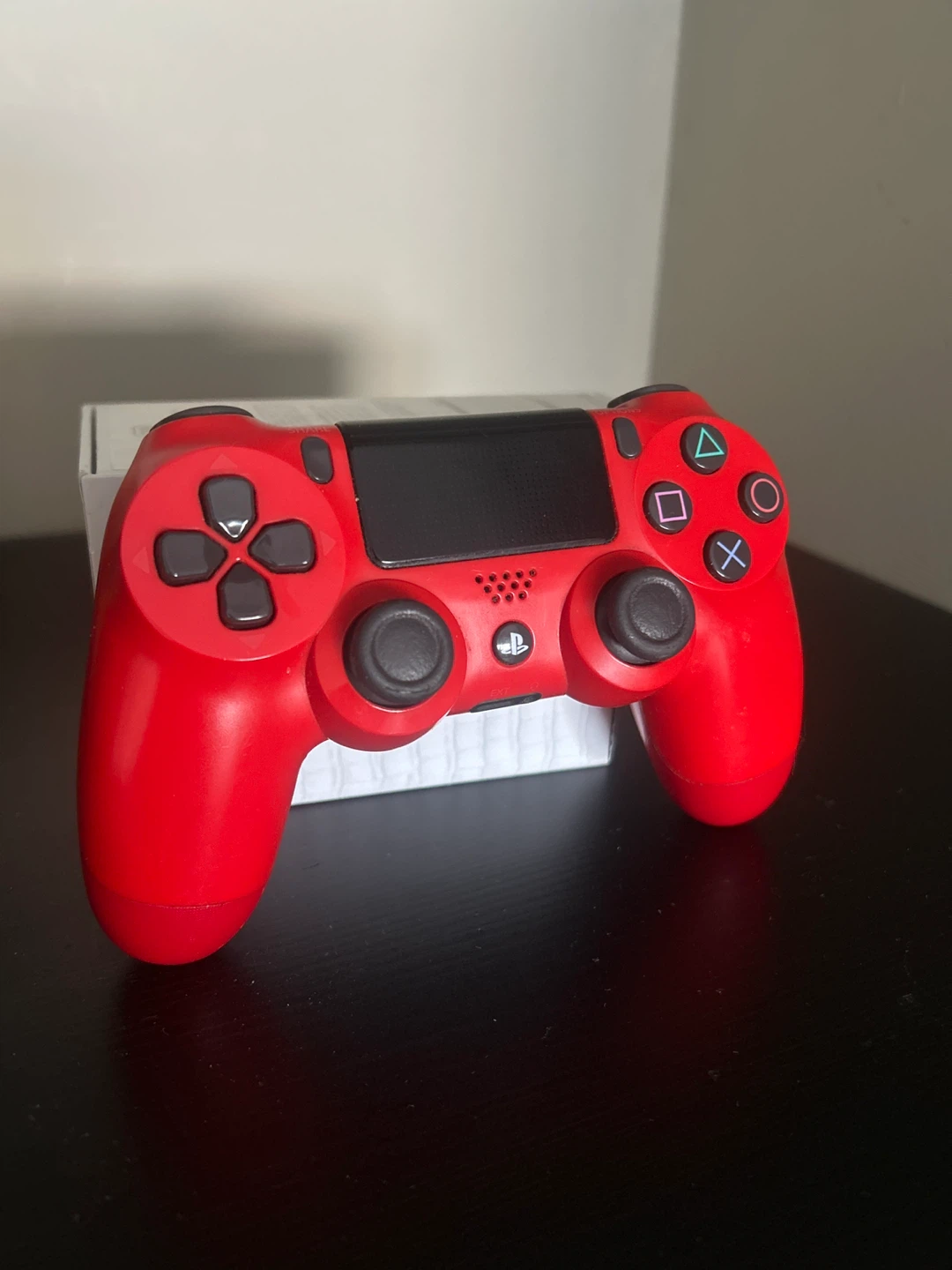 Red Wireless Controller for PlayStation 4