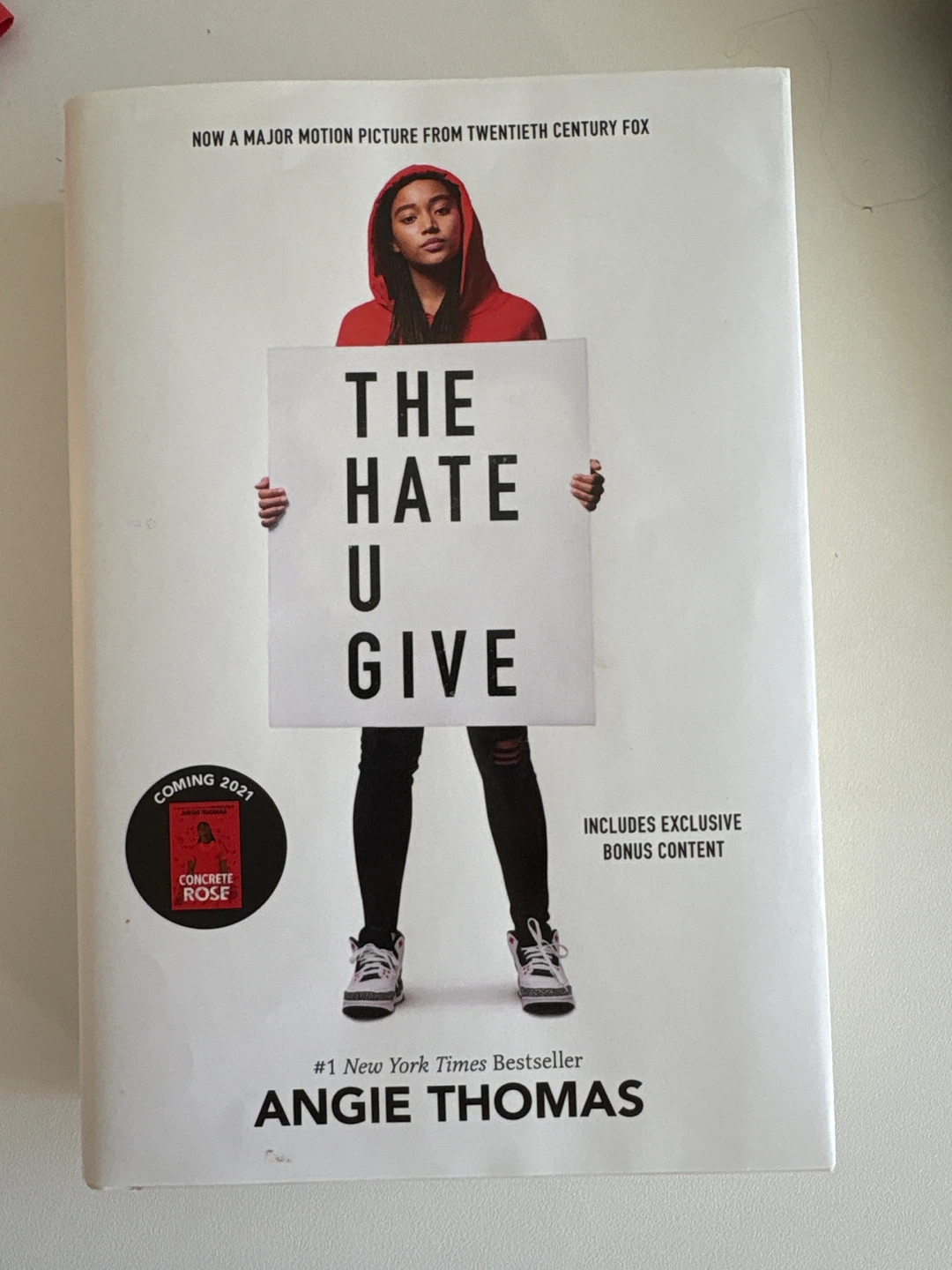 The Hate U Give by Angie Thomas Paperback Book