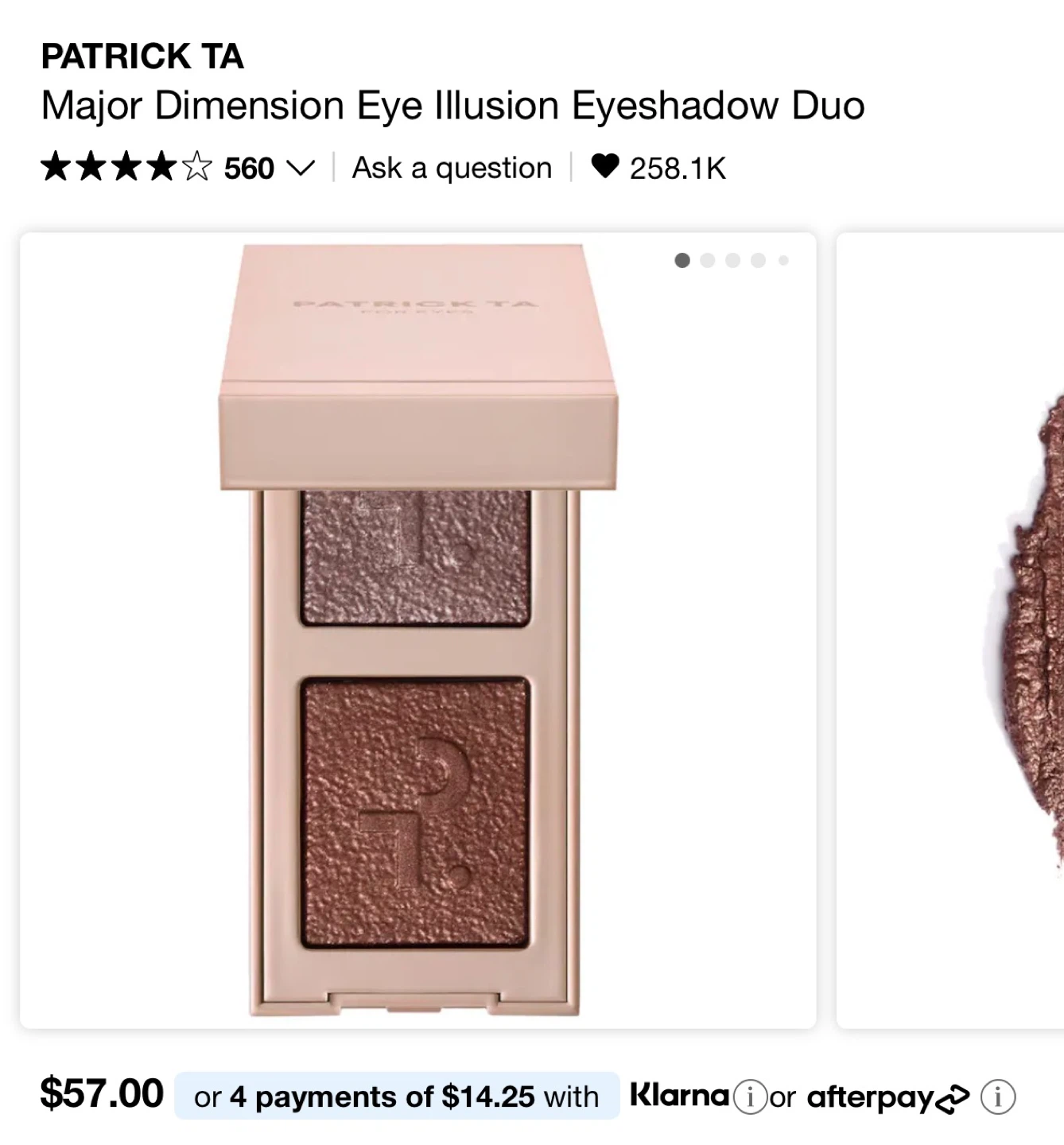 Patrick Ta Major Dimension Eye Illusion Eyeshadow Duo - photo 2