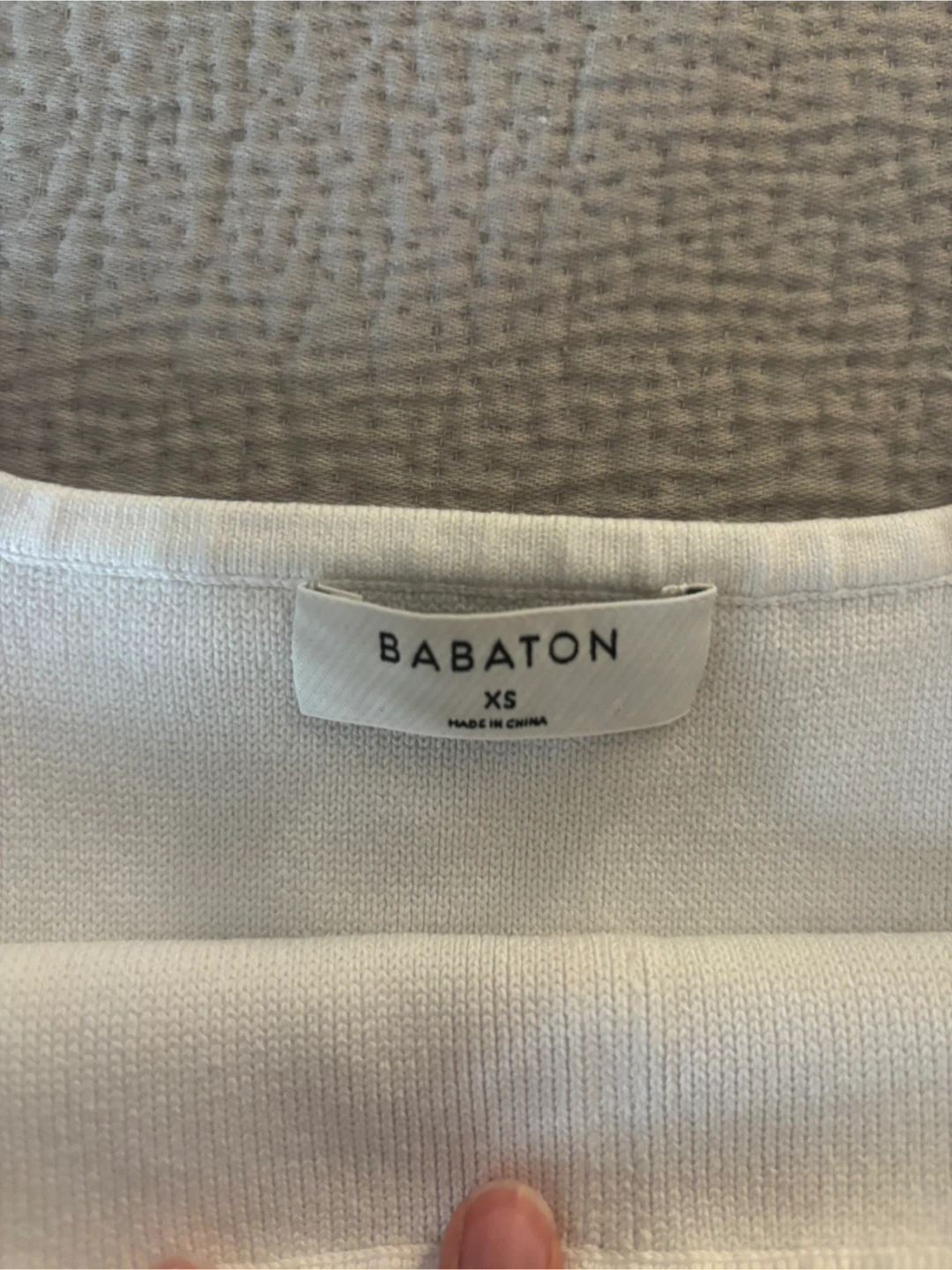 BABATON White Corset Tank Top - XS - photo 2