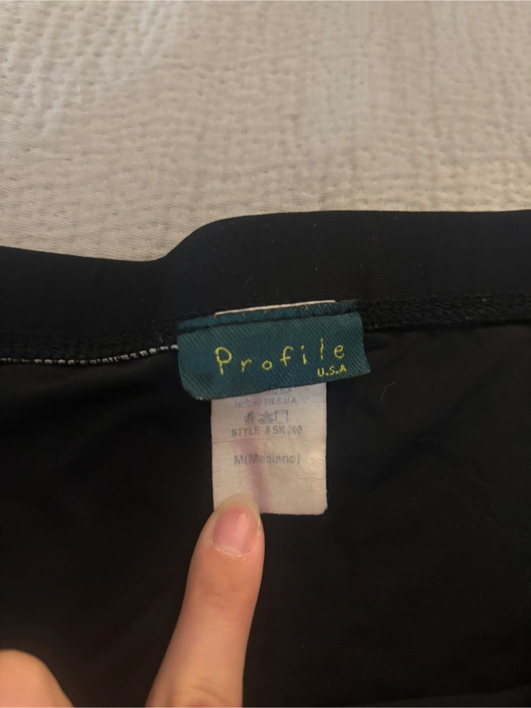 Profile USA Black Midi Skirt - Size Medium - photo 2