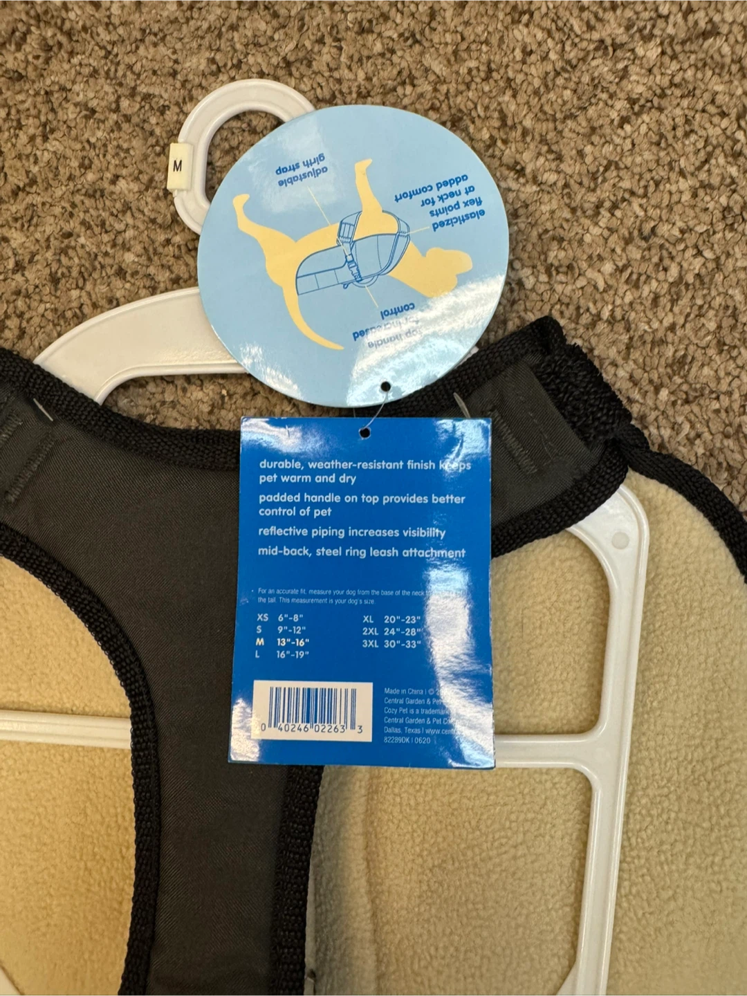 Cozy Pet All-Weather Harness Jacket - Medium - photo 3