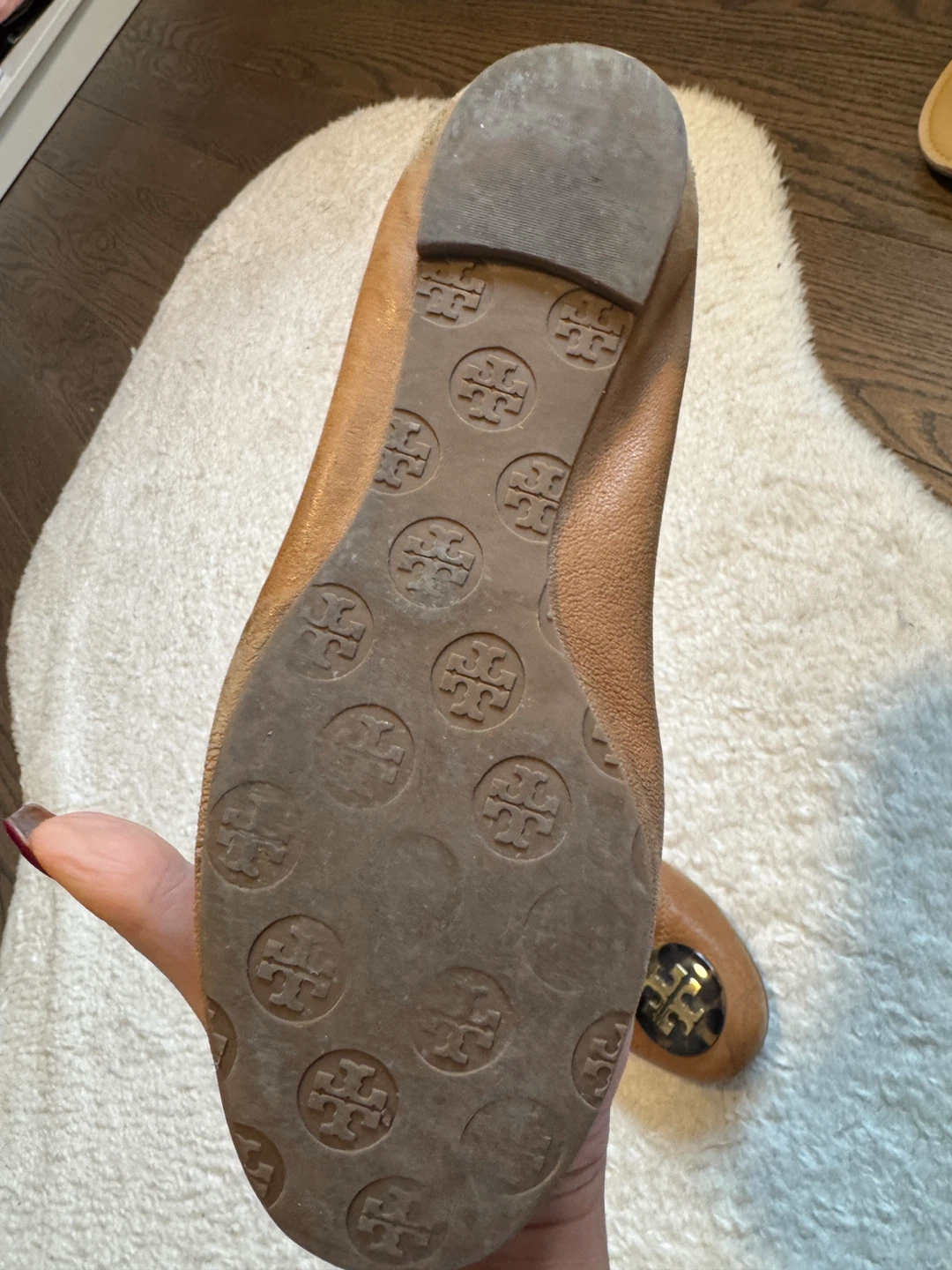 Tory Burch Ballet Flats - Tan Leather - photo 3