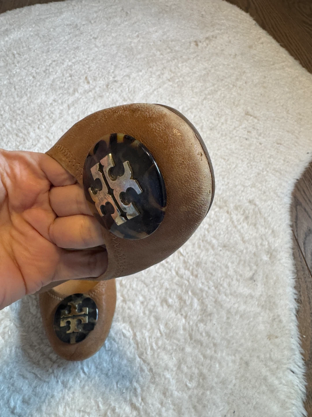 Tory Burch Ballet Flats - Tan Leather - photo 2