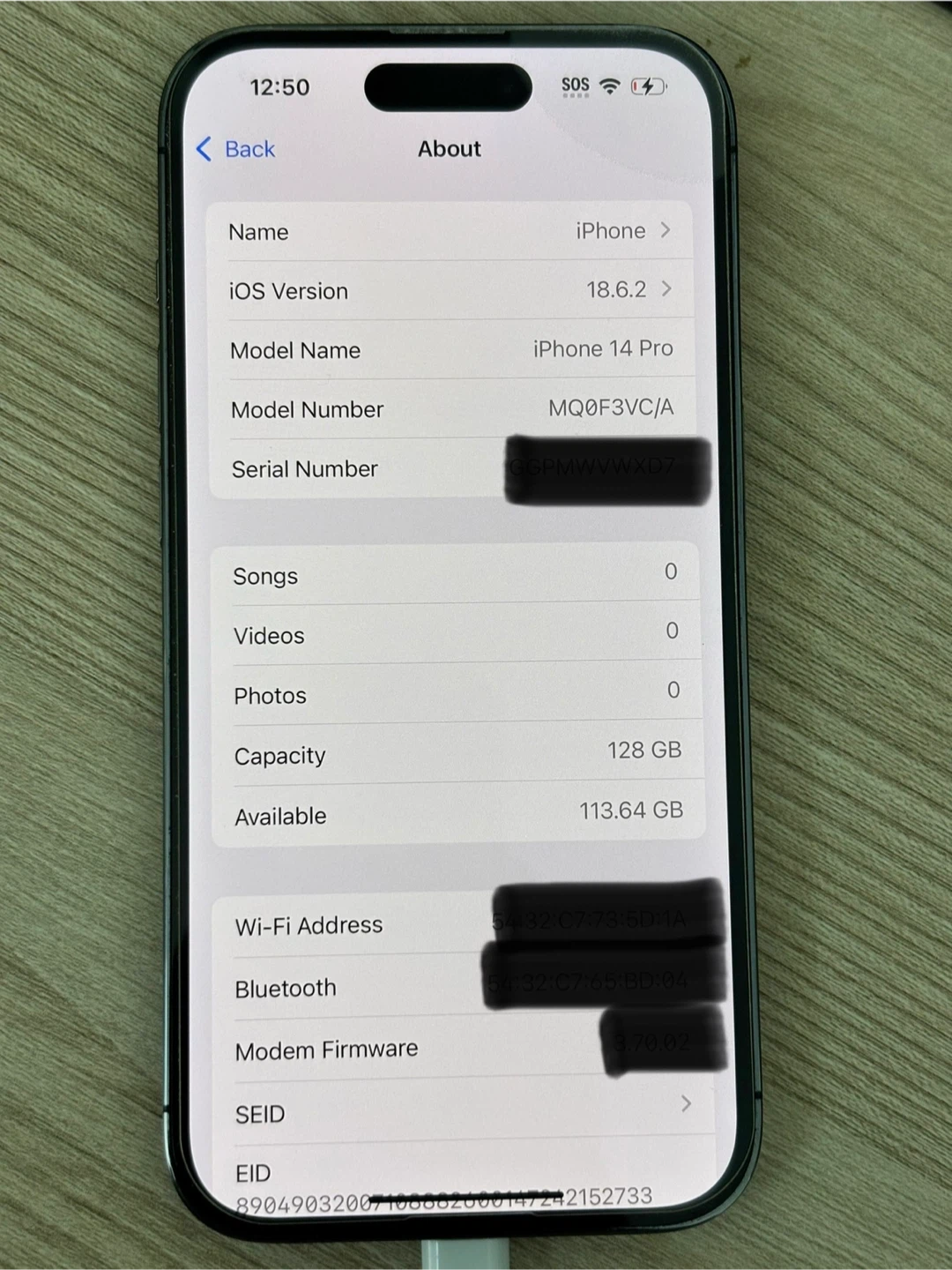 Apple iPhone 14 Pro Deep Purple 128GB - photo 5