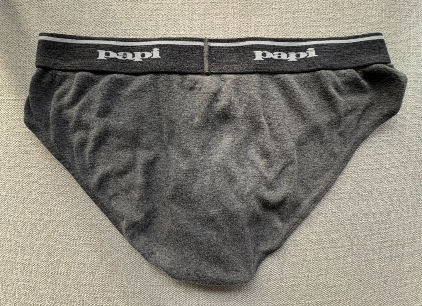 Men’s Underwear - Papi Grey Briefs - photo 2