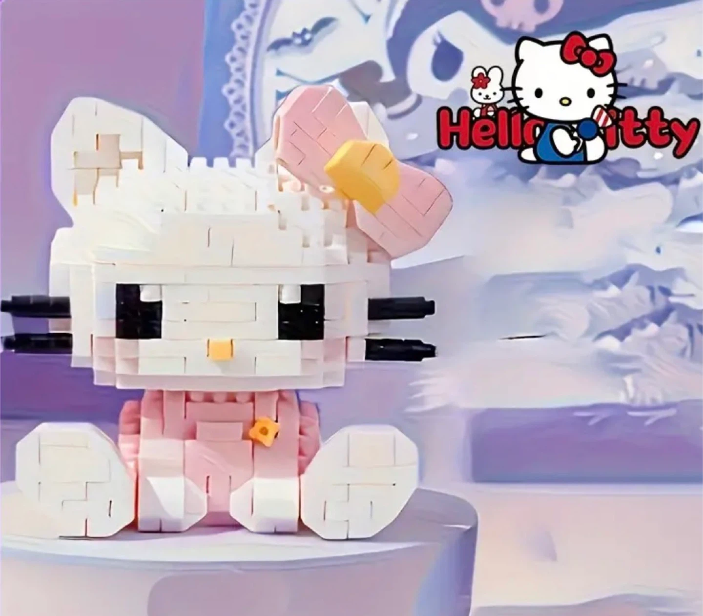 Hello Kitty and Kuromi Building Block Sets - photo 2