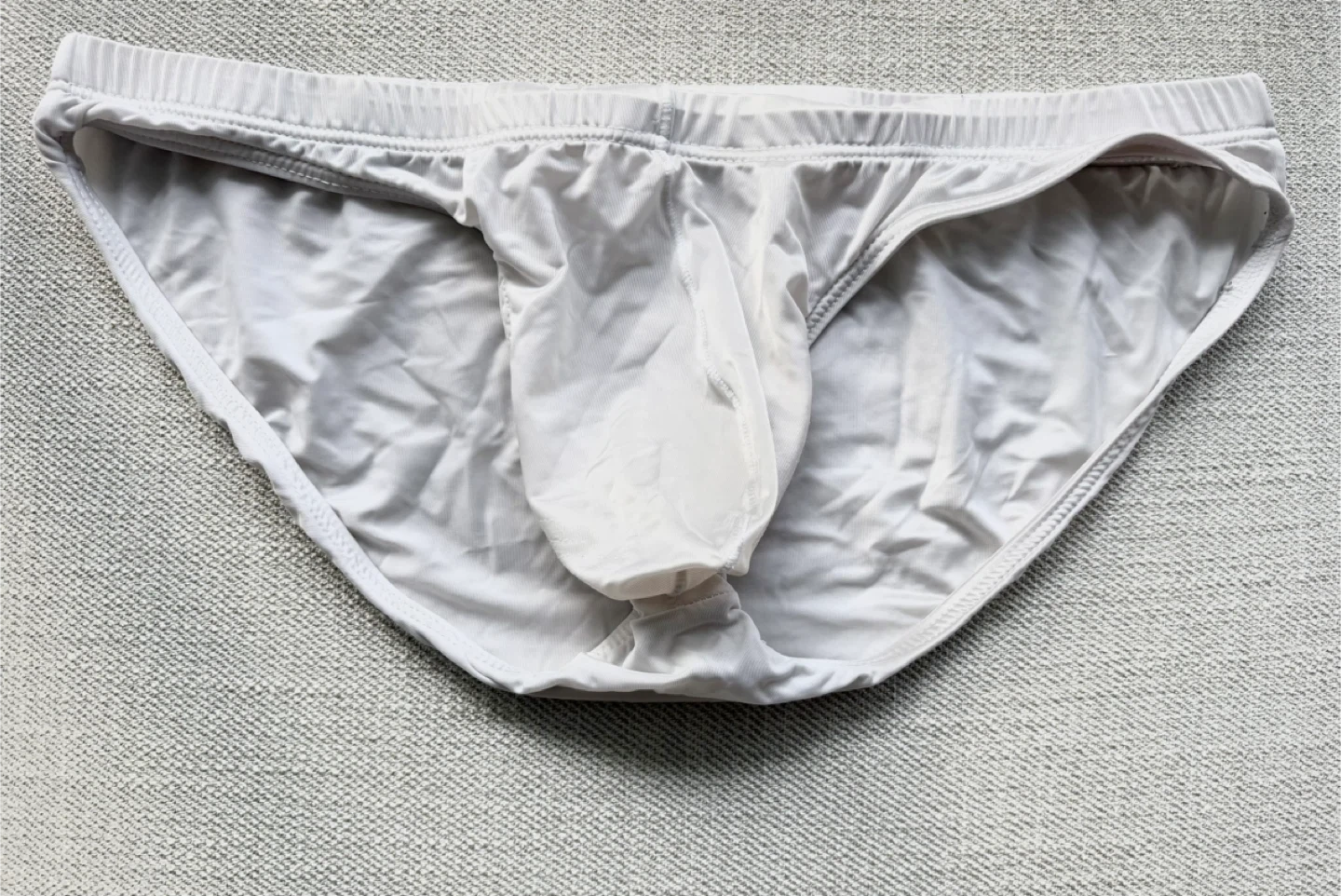 Mens Underwear - White Briefs