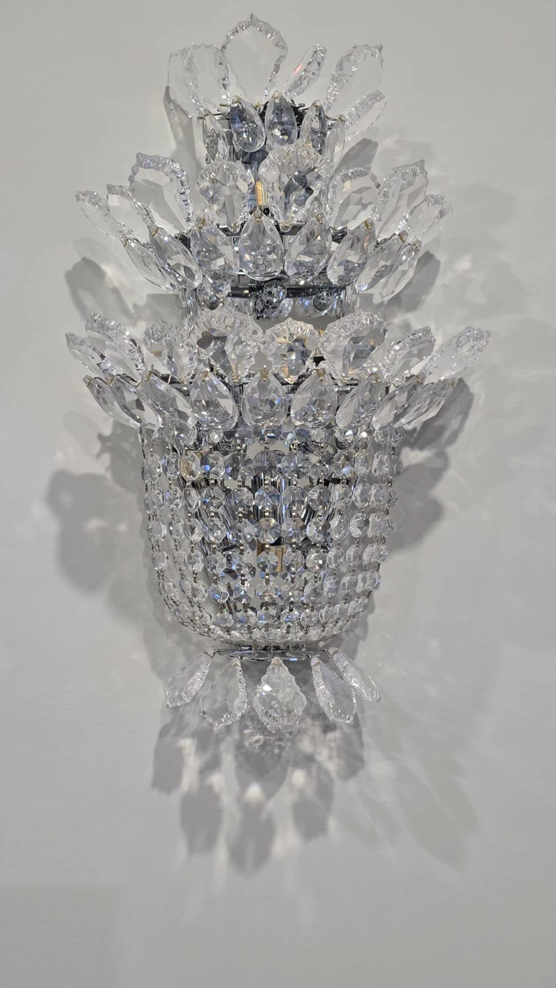 Crystal Sconce Wall Light Fixture - photo 4