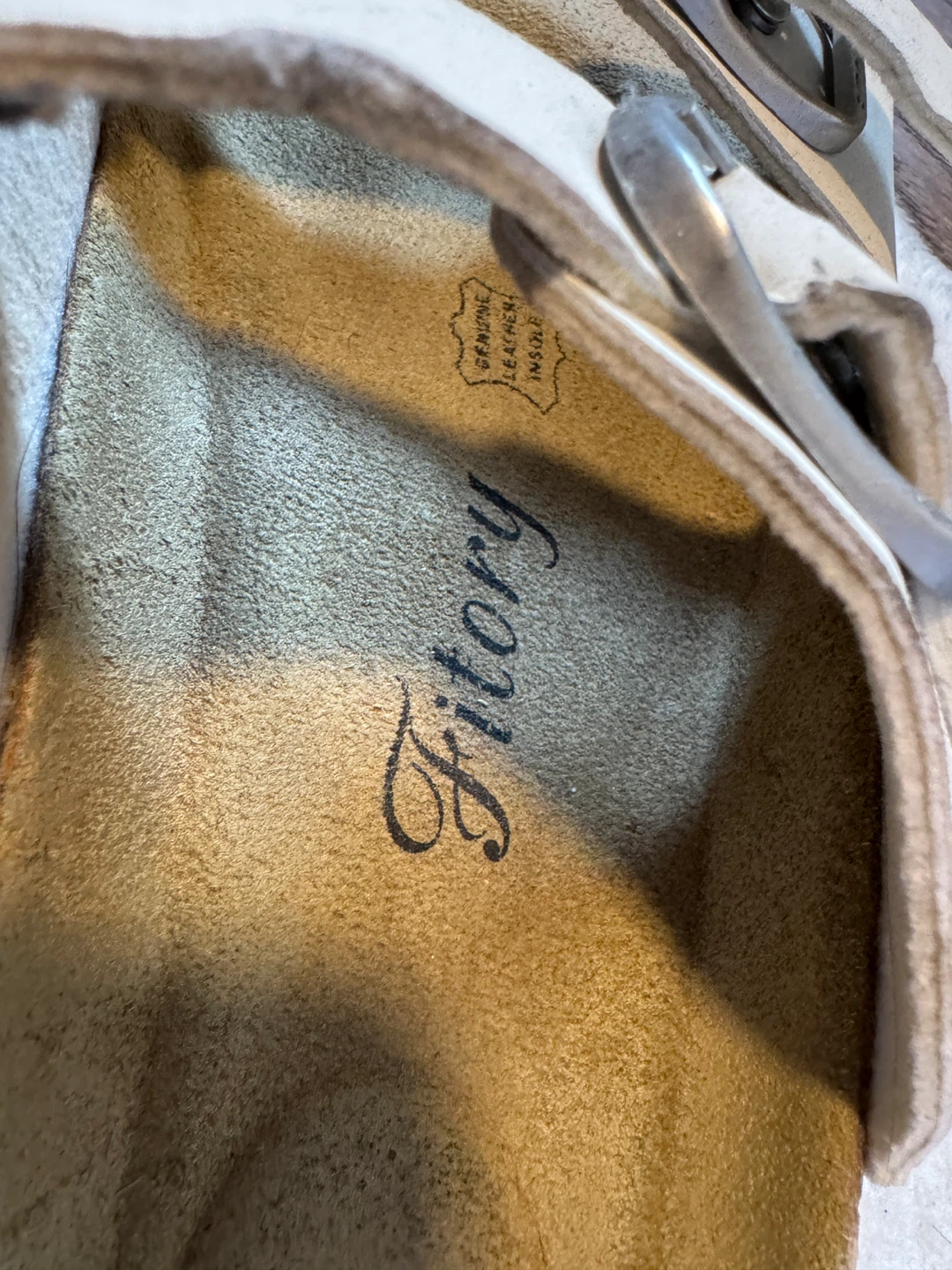 Fitóry Cream Double Strap Sandals - photo 2