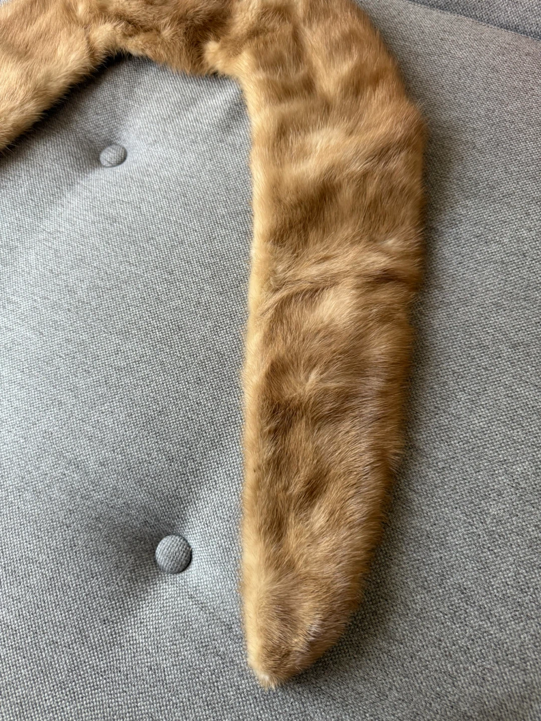 Vintage Fur Stole Collar - photo 3