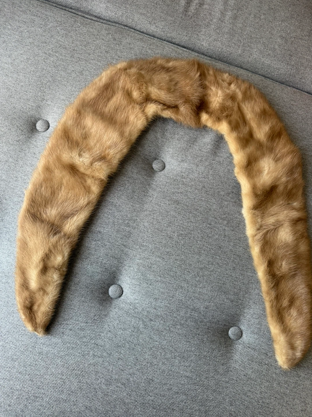 Vintage Fur Stole Collar