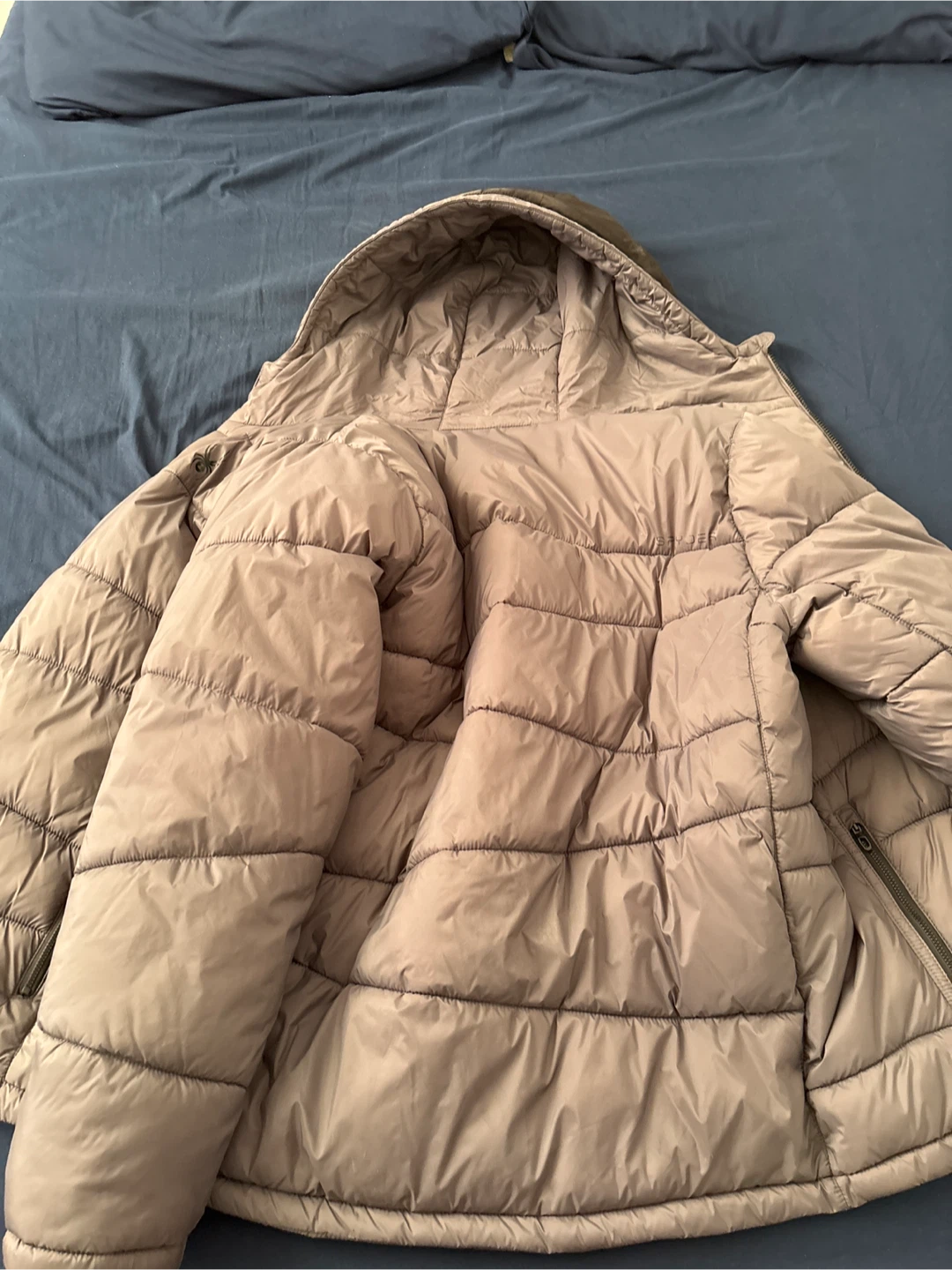 Spyder Puffer Jacket with Hood - photo 4