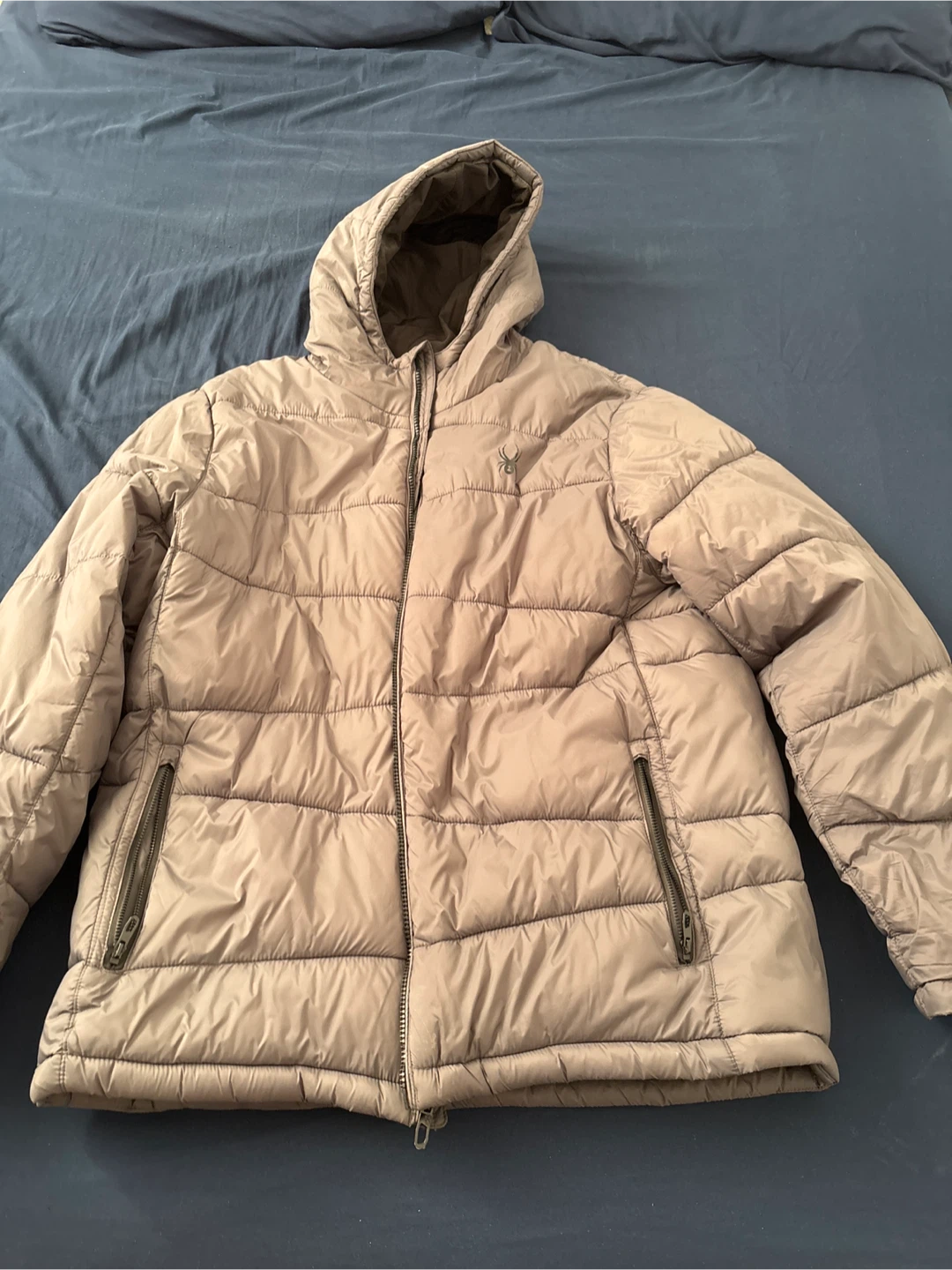 Spyder Puffer Jacket with Hood - photo 2