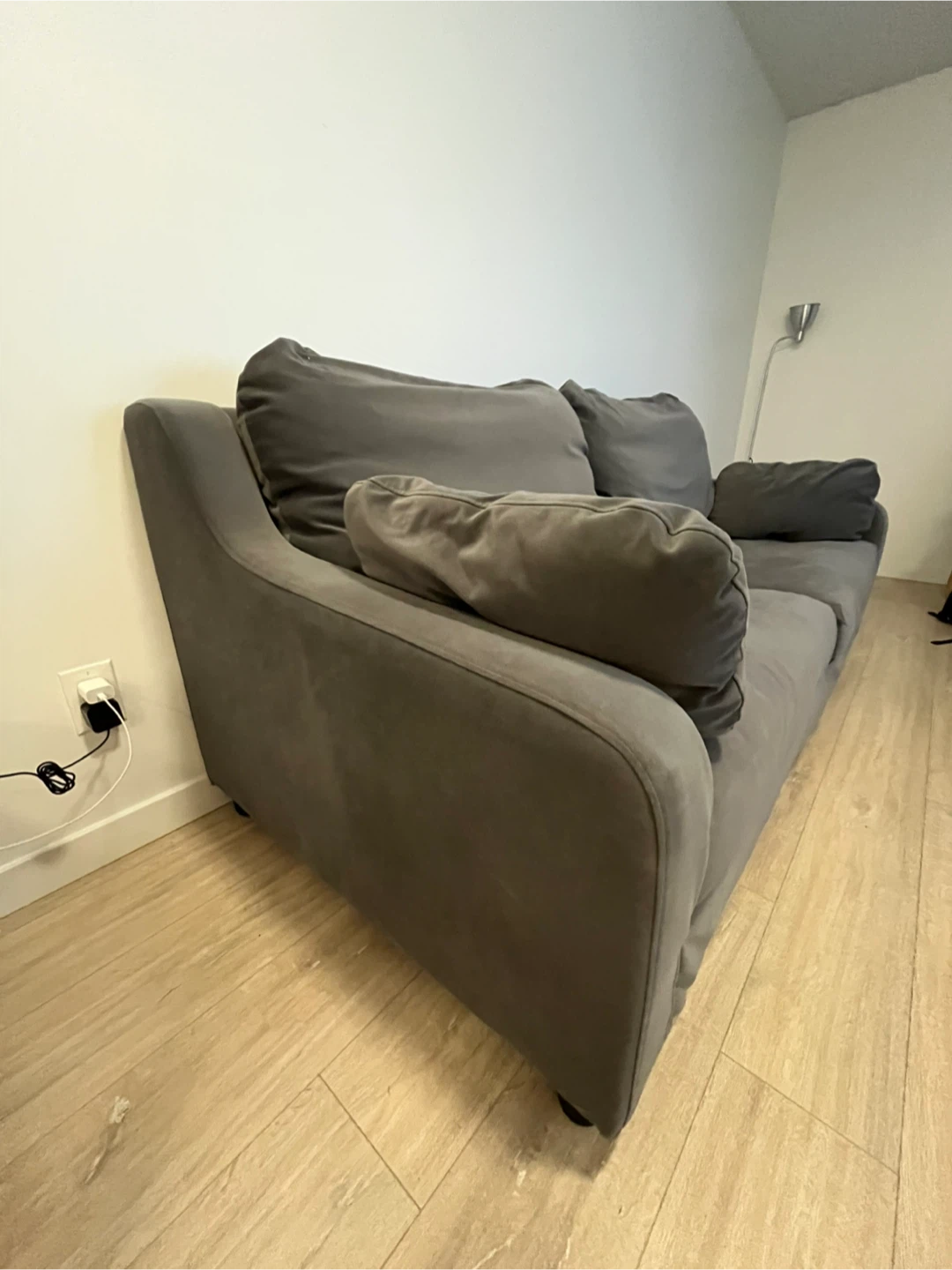 IKEA Grey 3-Seater Sofa, 2*1 meter - photo 4