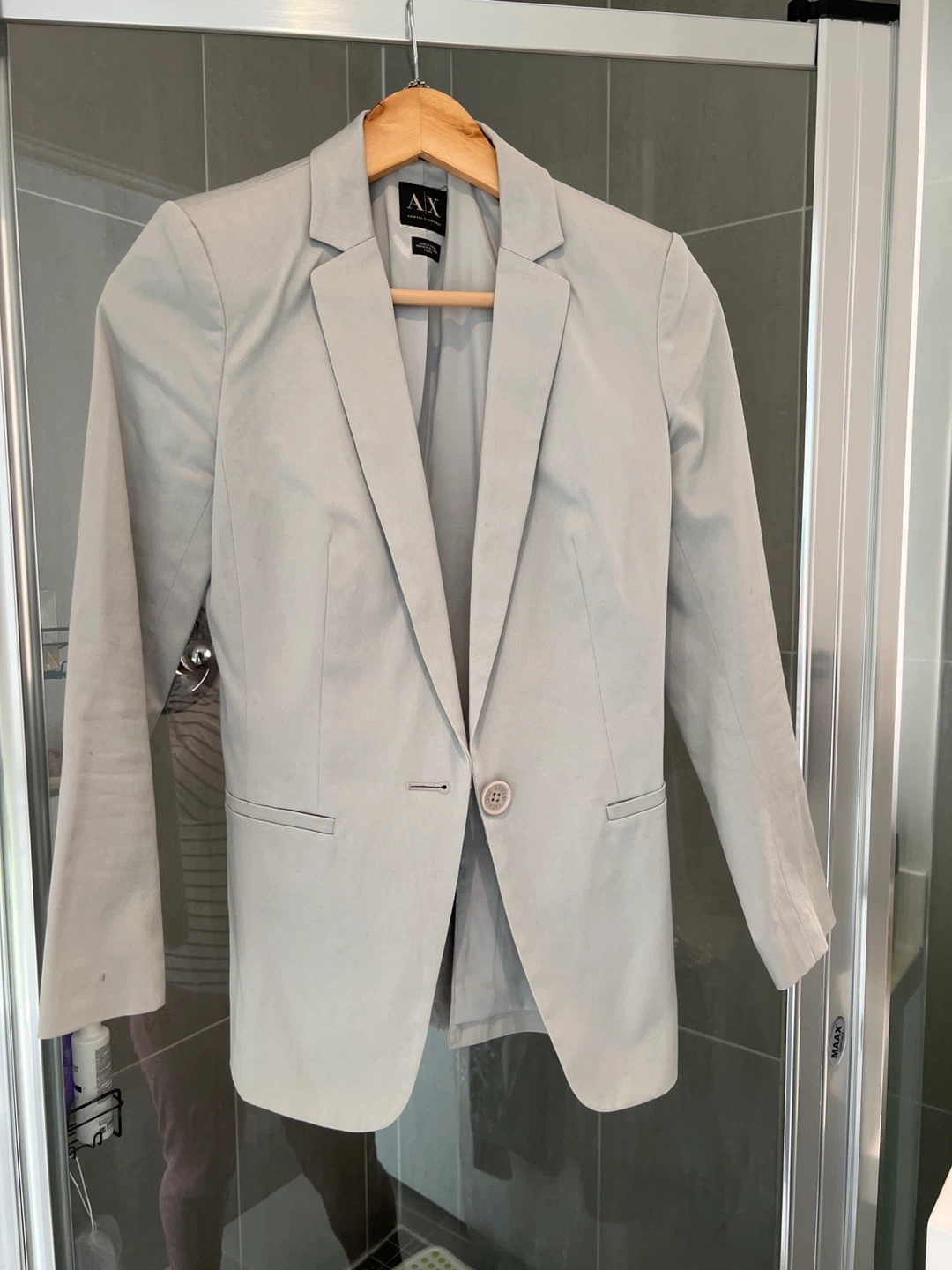AX Armani Exchange Grey Blazer