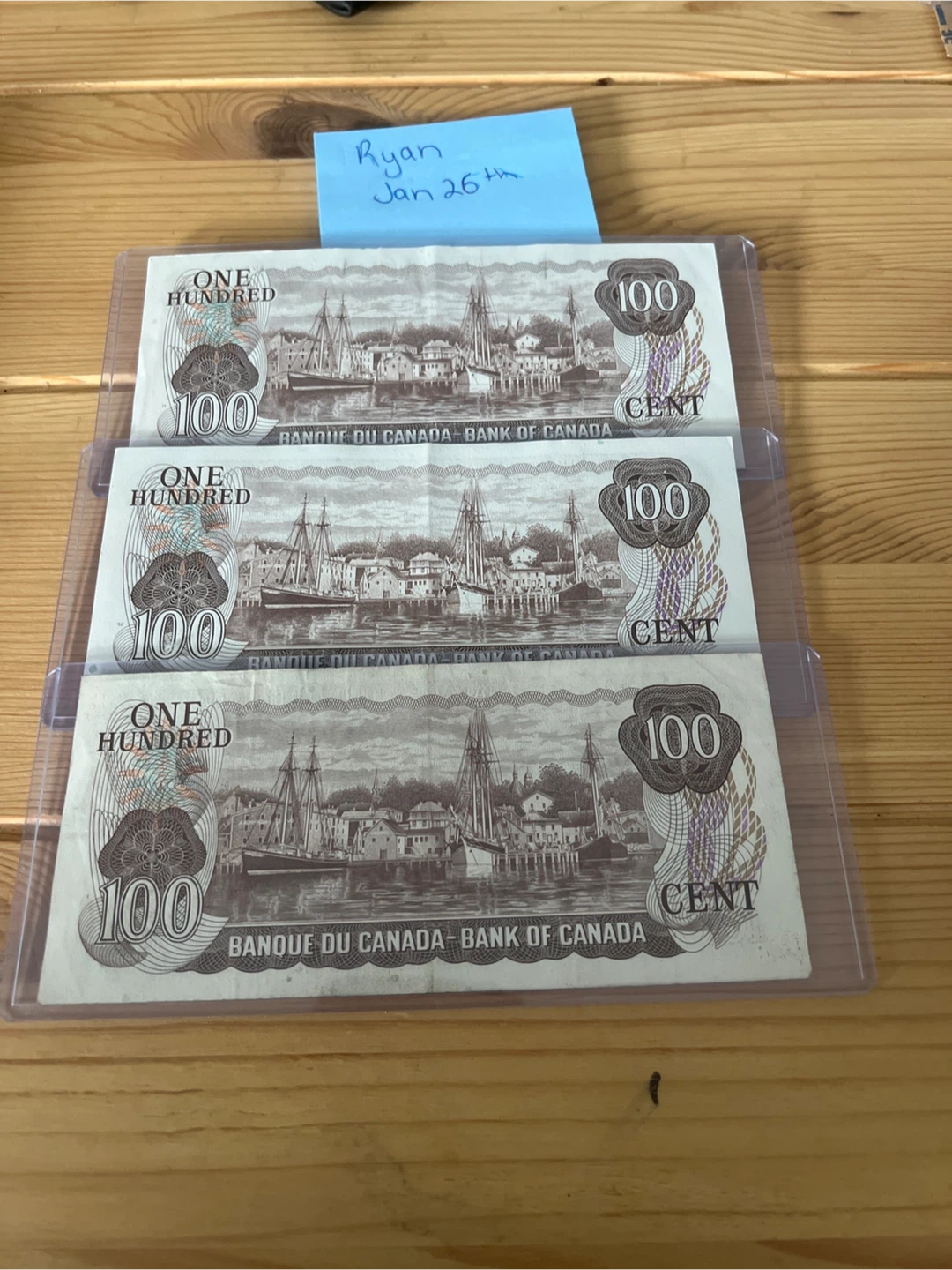 1975 100$ Canadian bill - photo 2